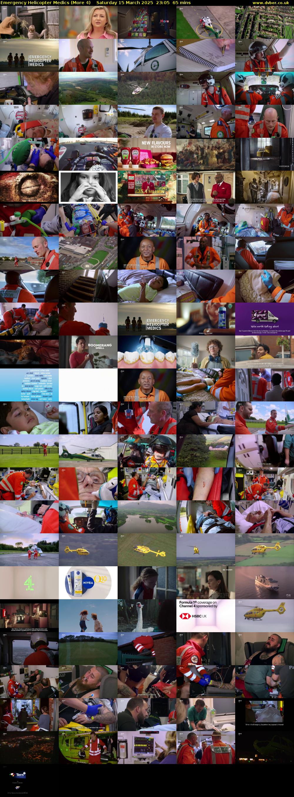Emergency Helicopter Medics (More 4) Saturday 15 March 2025 23:05 - 00:10
