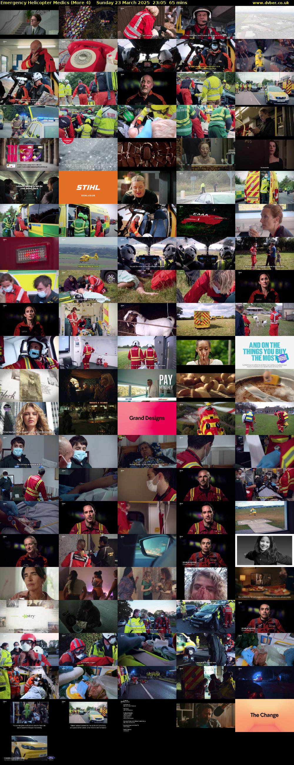 Emergency Helicopter Medics (More 4) Sunday 23 March 2025 23:05 - 00:10