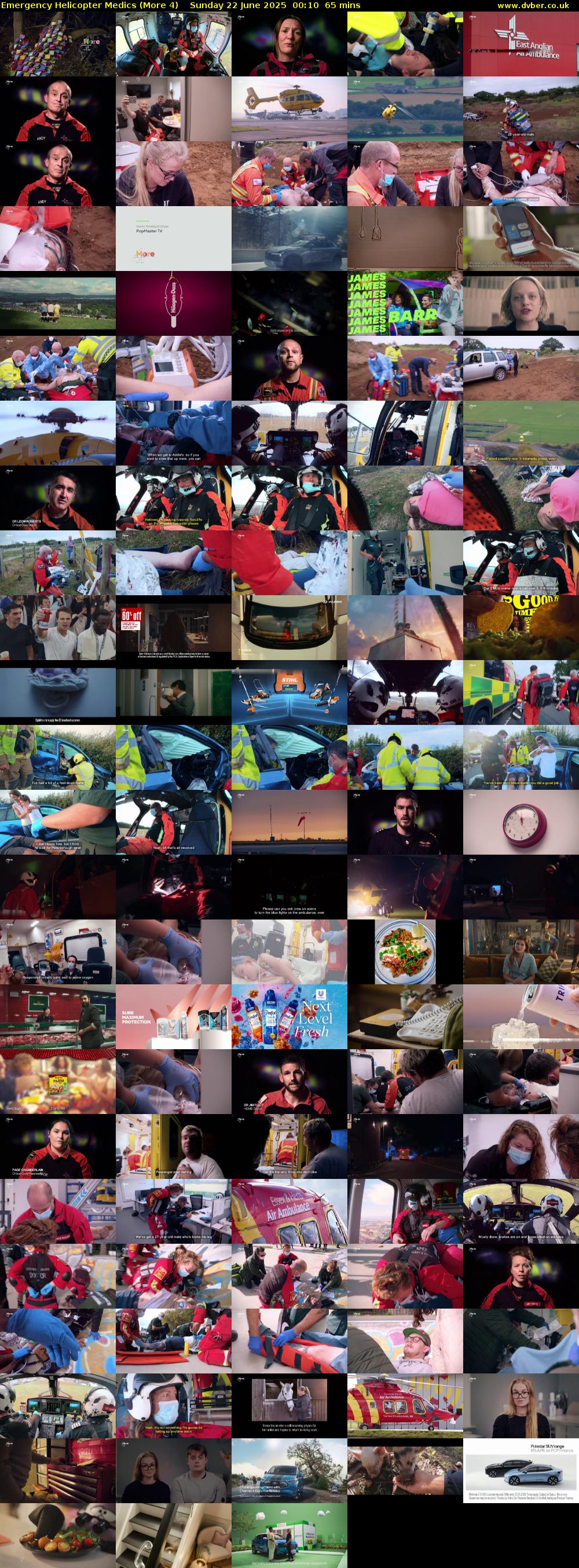 Emergency Helicopter Medics (More 4) Sunday 22 June 2025 00:10 - 01:15
