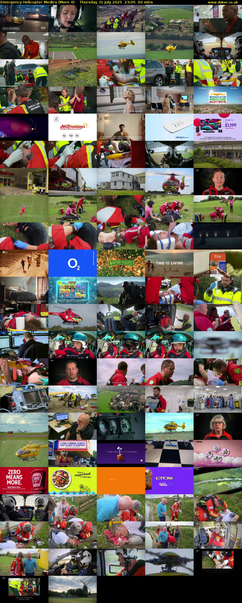 Emergency Helicopter Medics (More 4) Thursday 31 July 2025 23:05 - 00:05
