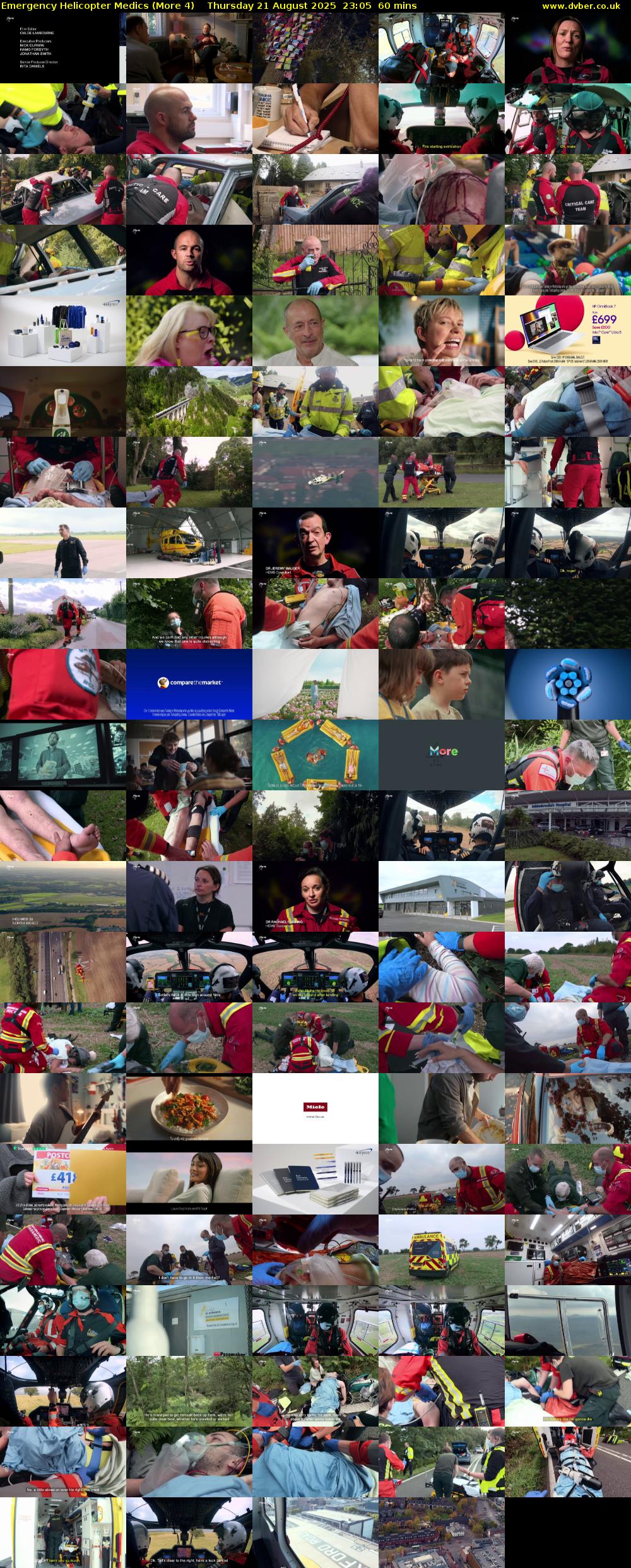 Emergency Helicopter Medics (More 4) Thursday 21 August 2025 23:05 - 00:05