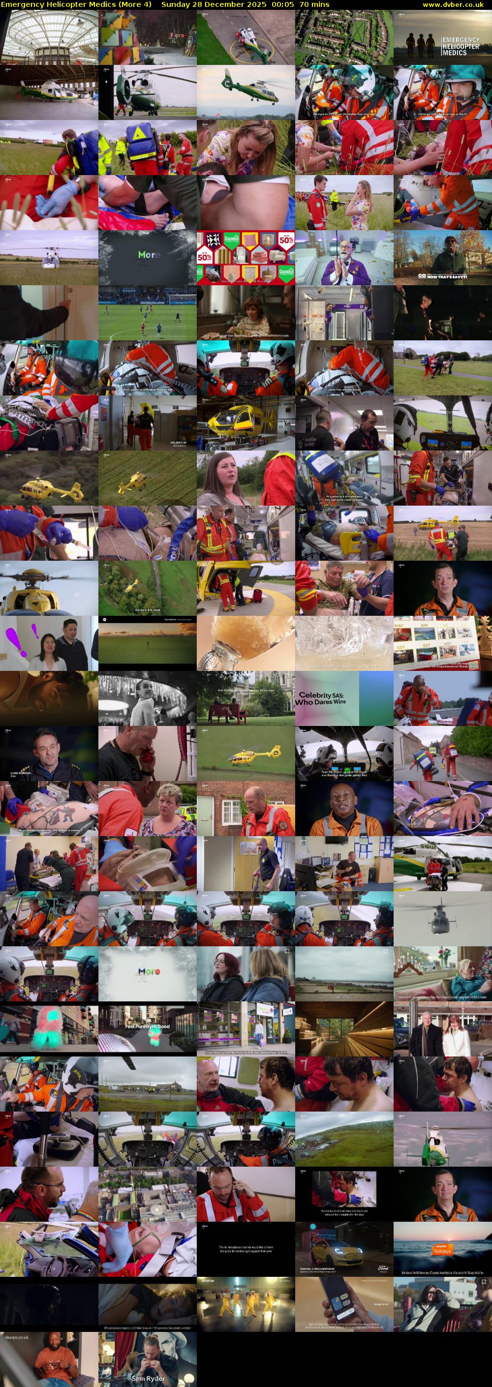Emergency Helicopter Medics (More 4) Sunday 28 December 2025 00:05 - 01:15