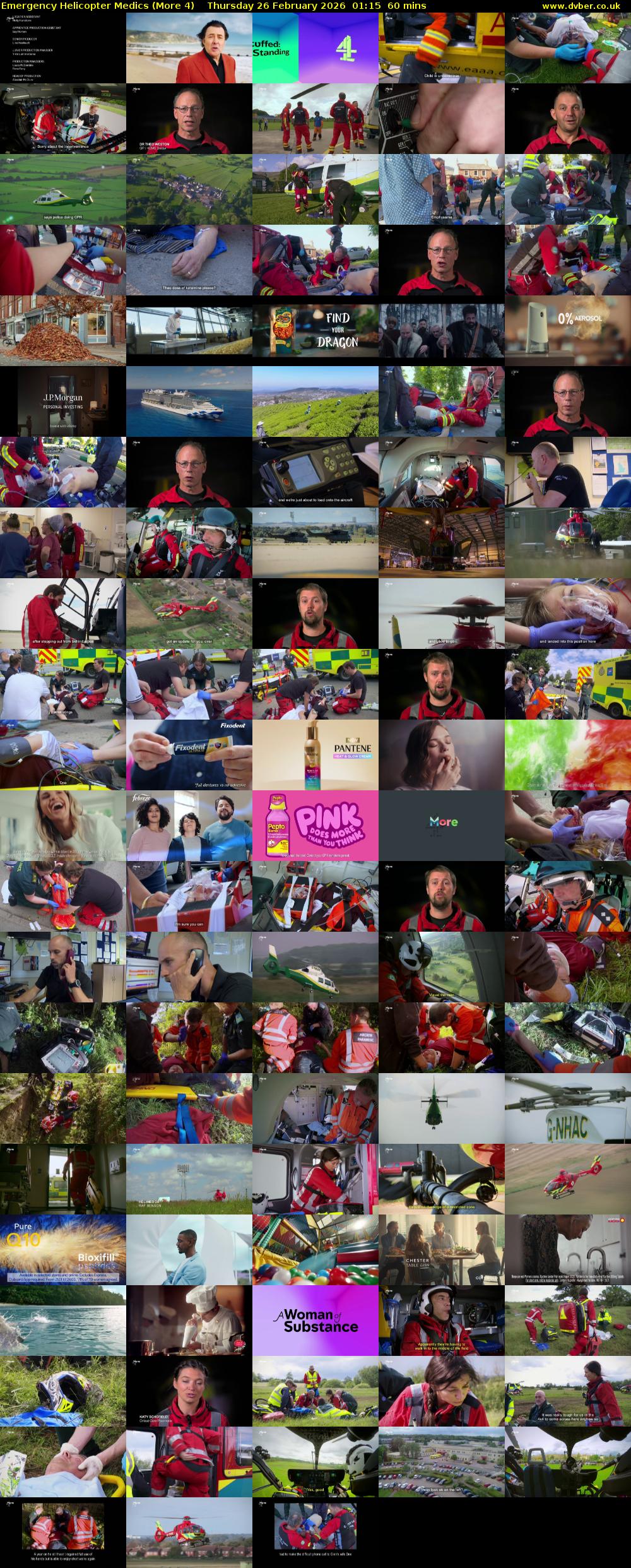 Emergency Helicopter Medics (More 4) Thursday 26 February 2026 01:15 - 02:15