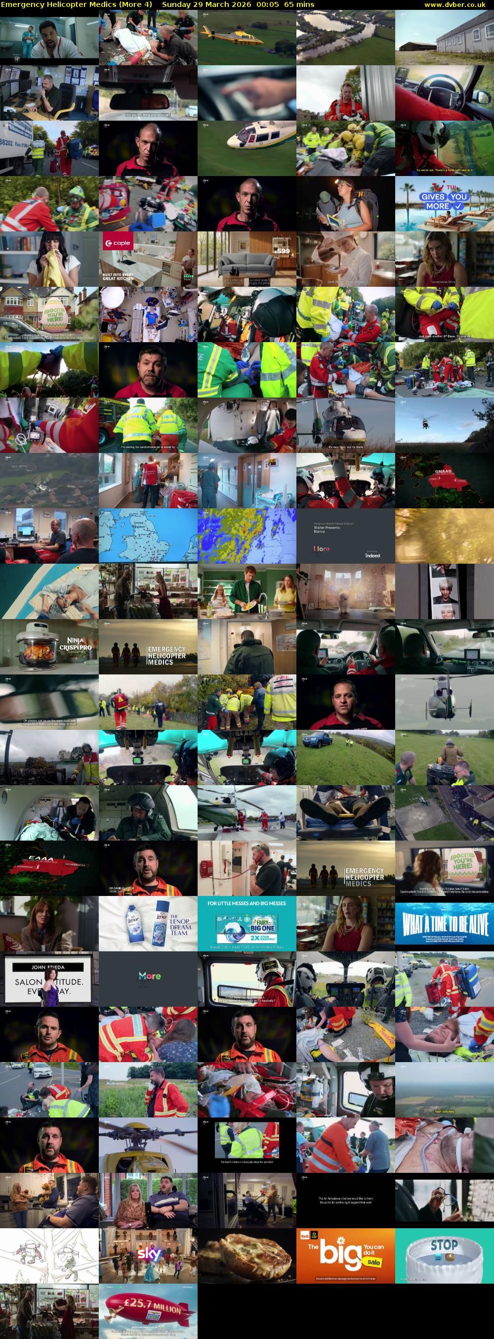 Emergency Helicopter Medics (More 4) Sunday 29 March 2026 00:05 - 02:10