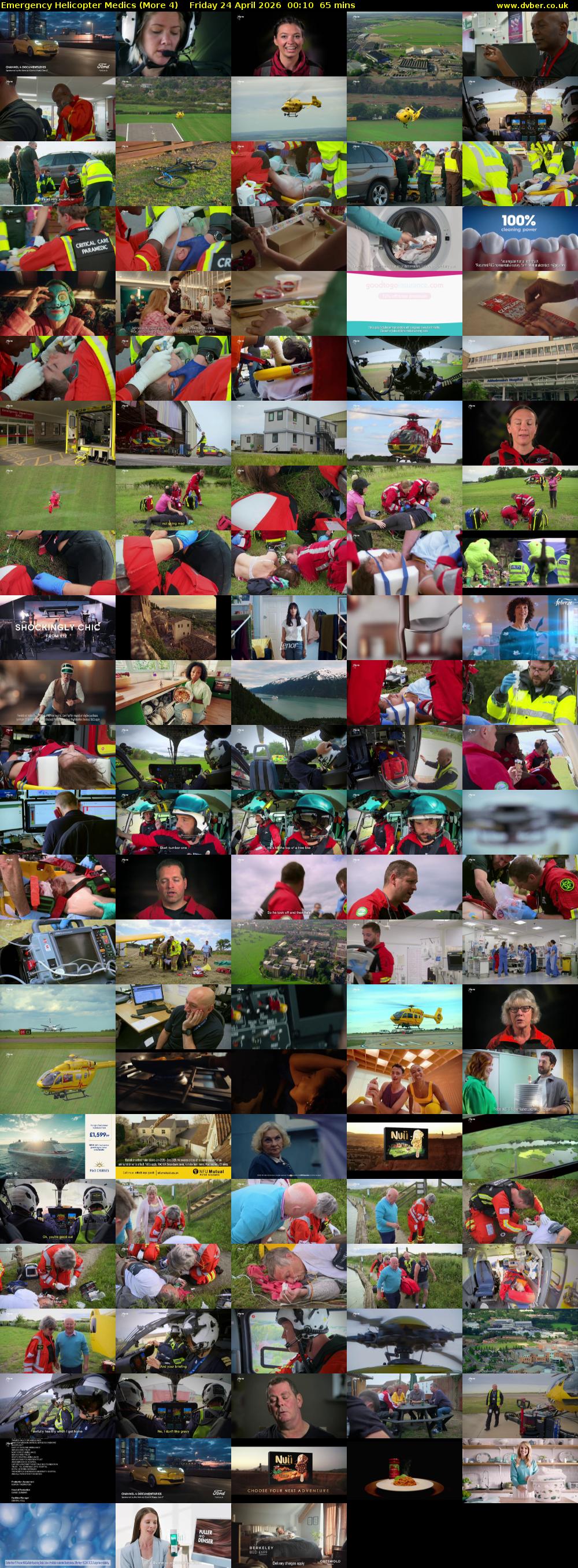 Emergency Helicopter Medics (More 4) Friday 24 April 2026 00:10 - 01:15