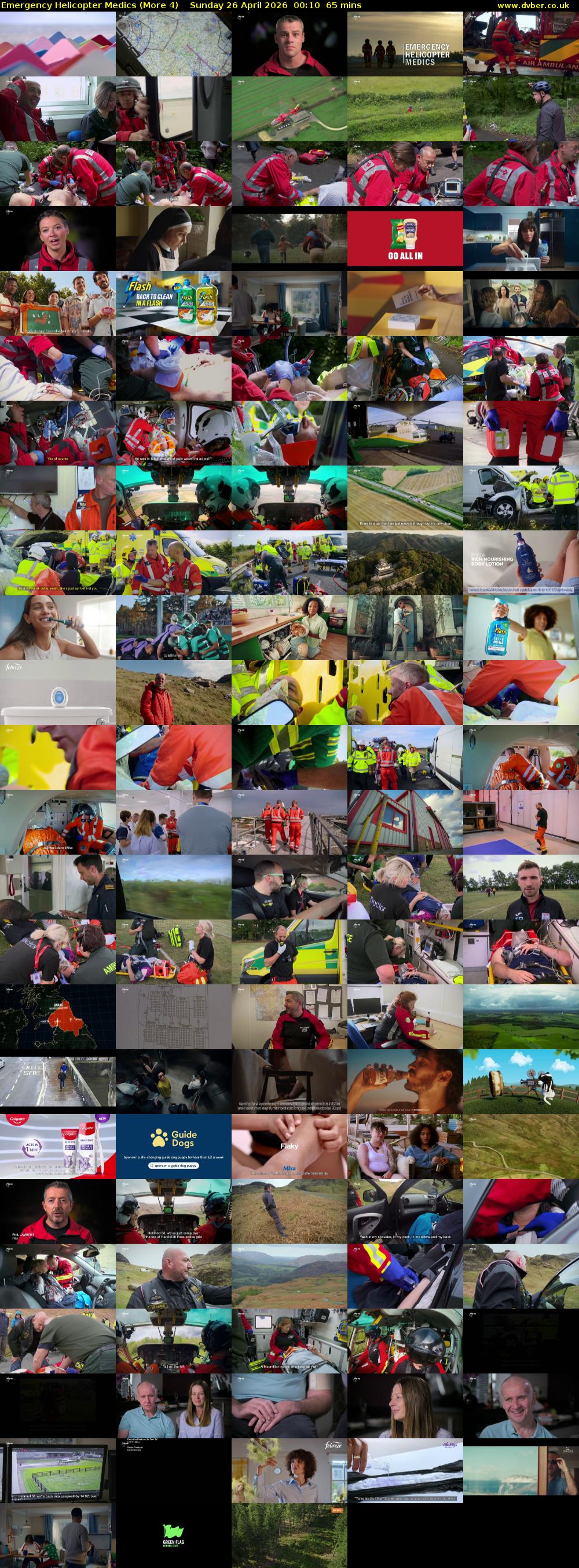 Emergency Helicopter Medics (More 4) Sunday 26 April 2026 00:10 - 01:15