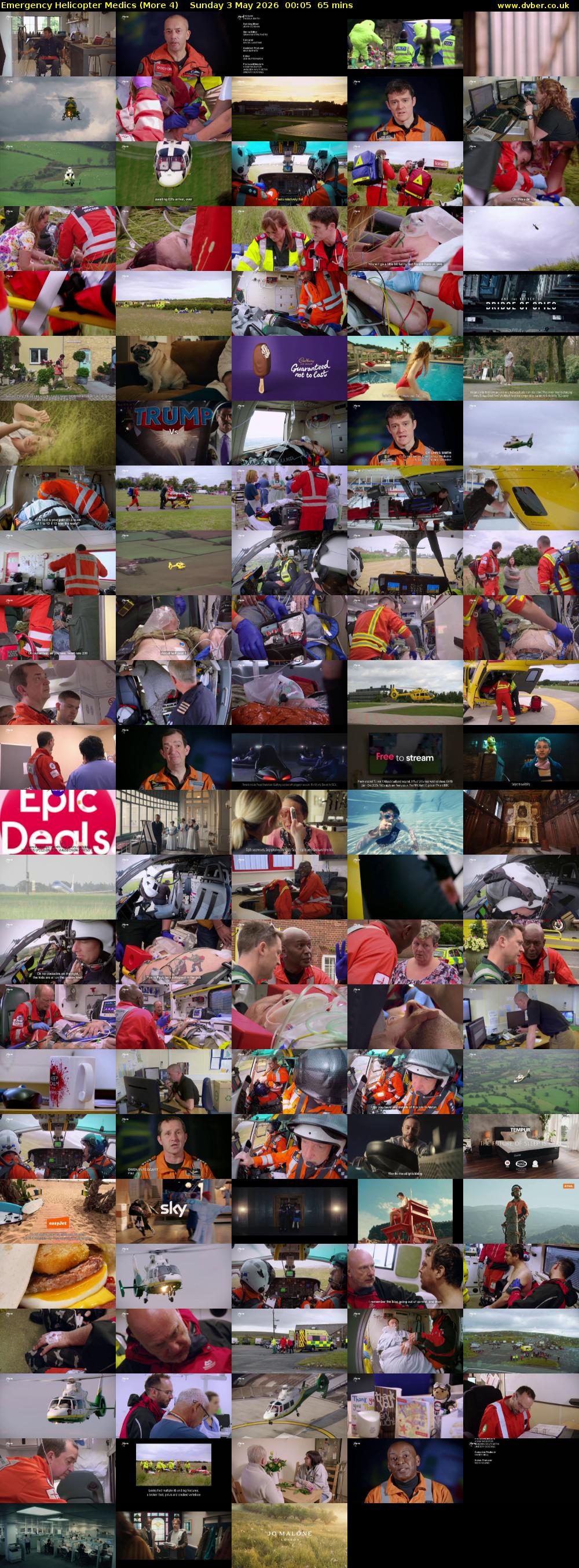 Emergency Helicopter Medics (More 4) Sunday 3 May 2026 00:05 - 01:10