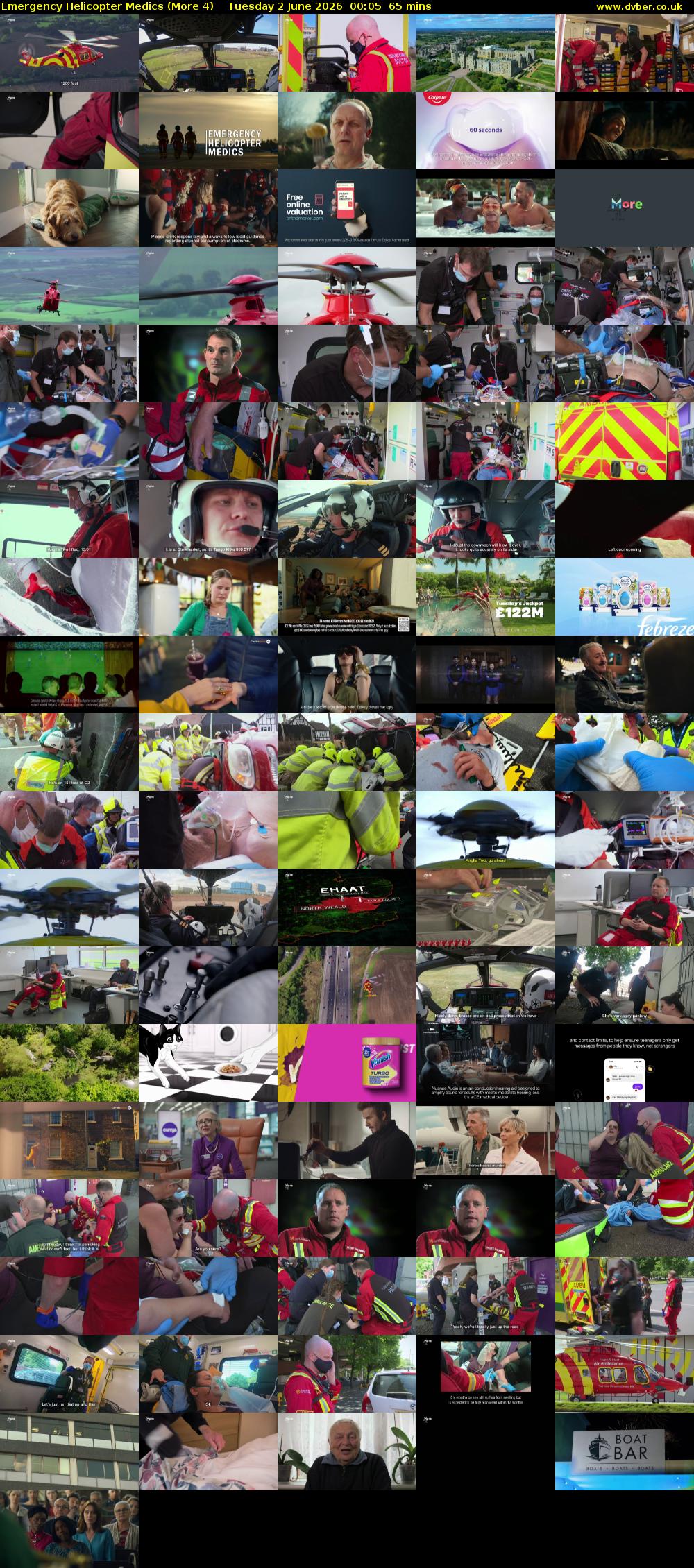 Emergency Helicopter Medics (More 4) Tuesday 2 June 2026 00:05 - 01:10