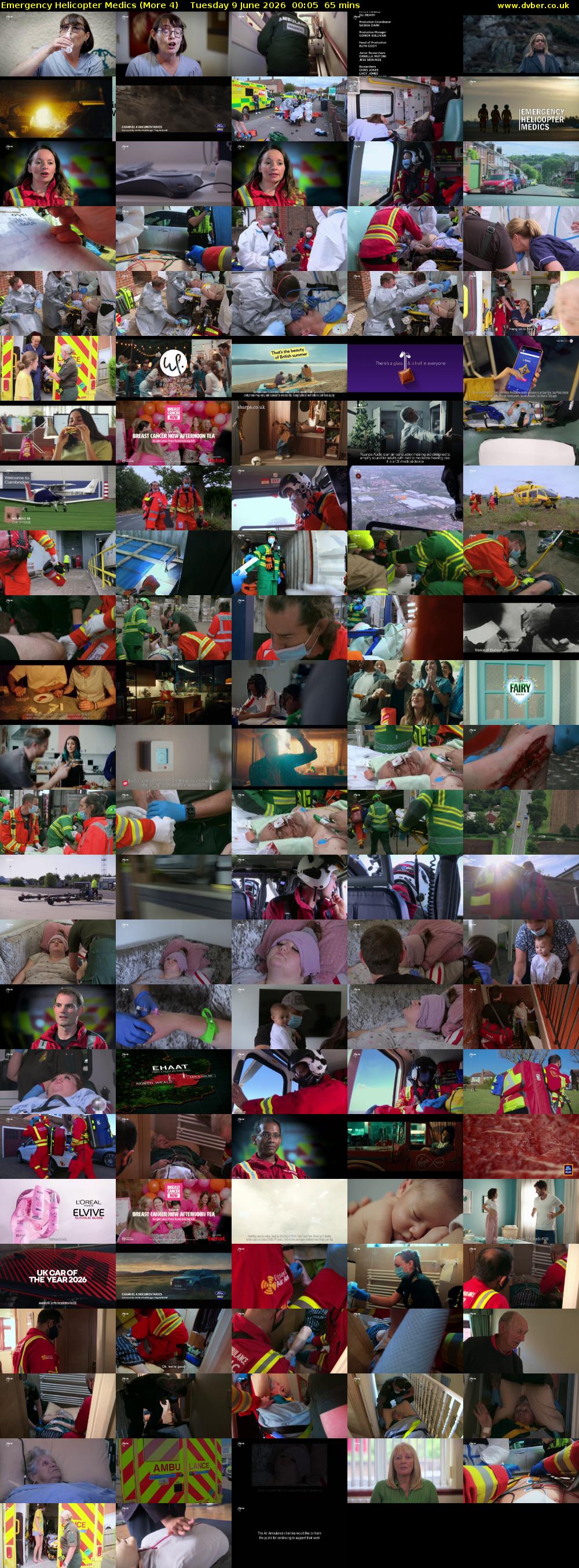 Emergency Helicopter Medics (More 4) Tuesday 9 June 2026 00:05 - 01:10