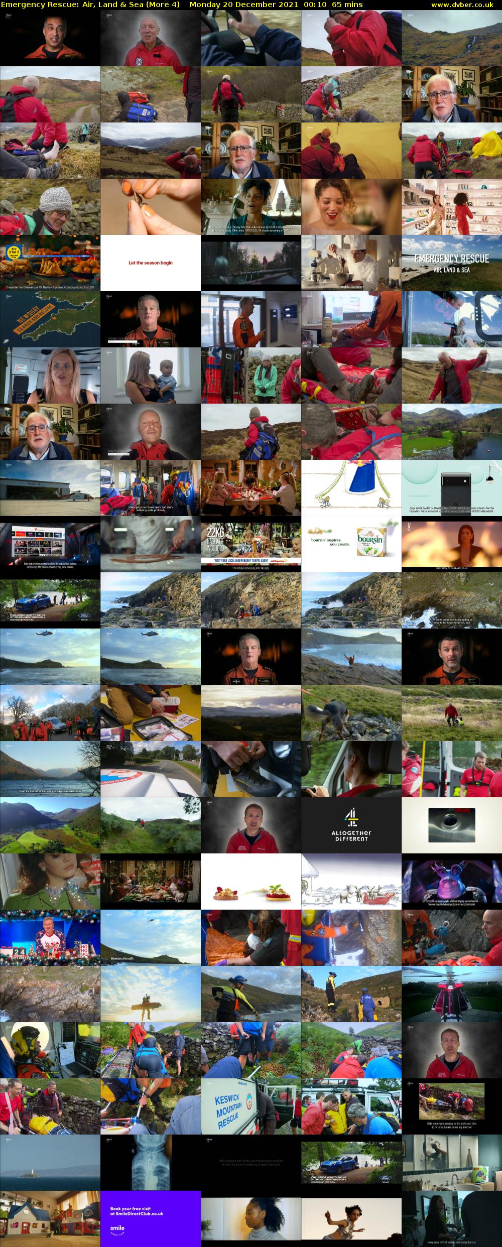 Emergency Rescue: Air, Land & Sea (More 4) Monday 20 December 2021 00:10 - 01:15