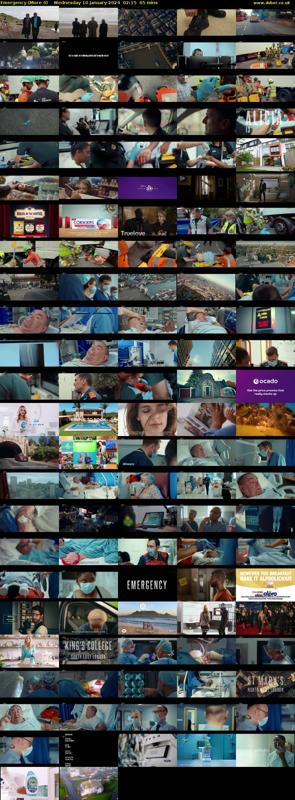 Emergency (More 4) Wednesday 10 January 2024 02:15 - 03:20