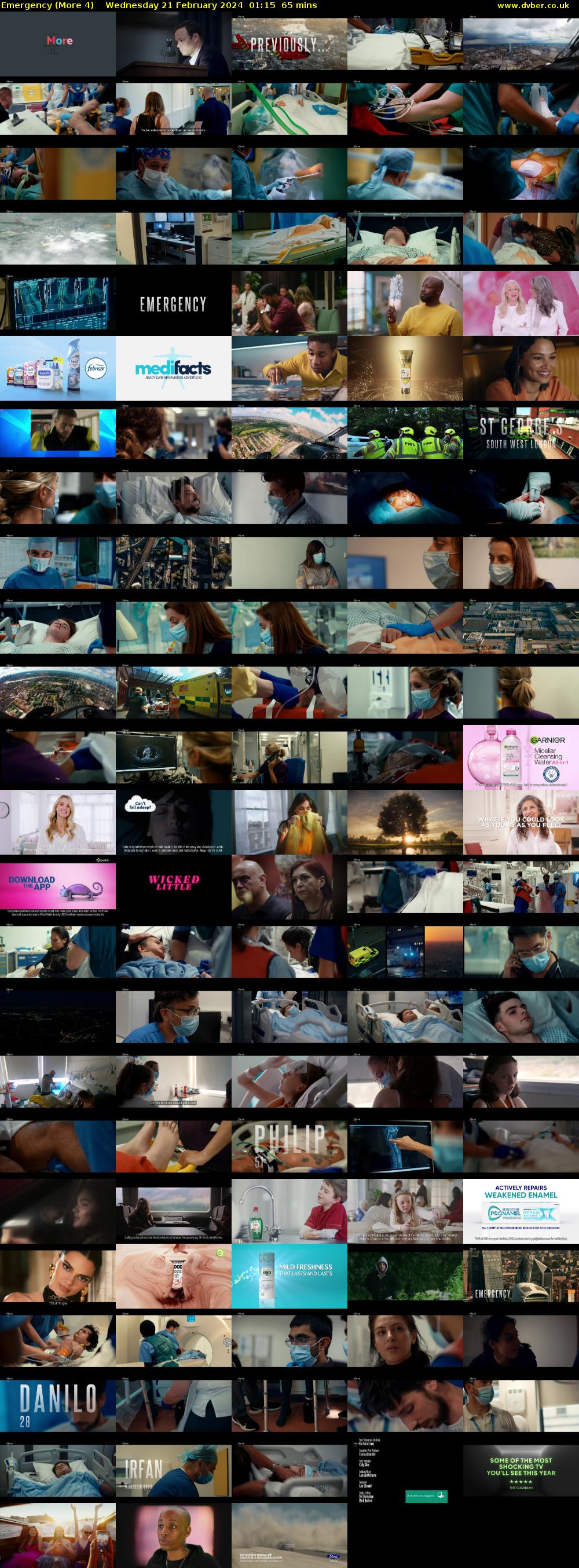 Emergency (More 4) Wednesday 21 February 2024 01:15 - 02:20