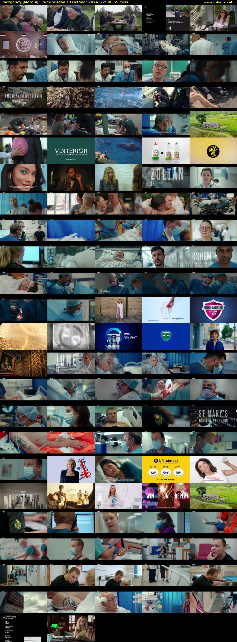 Emergency (More 4) Wednesday 23 October 2024 22:00 - 23:05