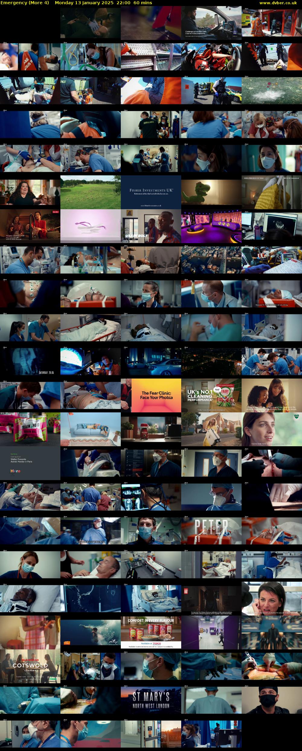 Emergency (More 4) Monday 13 January 2025 22:00 - 23:00