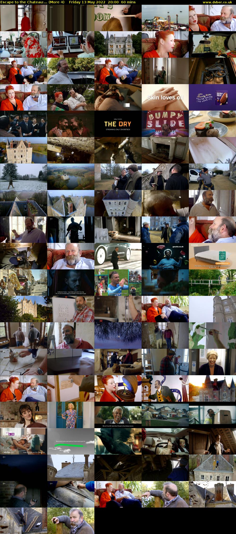 Escape to the Chateau:... (More 4) Friday 13 May 2022 20:00 - 21:00