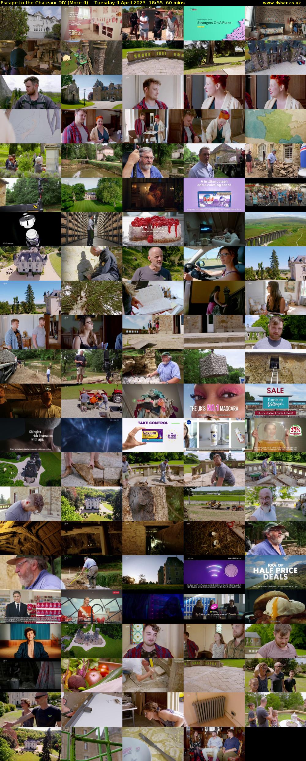 Escape to the Chateau: DIY (More 4) Tuesday 4 April 2023 18:55 - 19:55