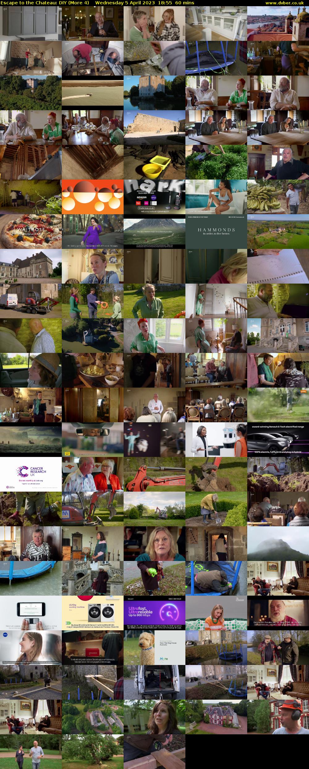 Escape to the Chateau: DIY (More 4) Wednesday 5 April 2023 18:55 - 19:55