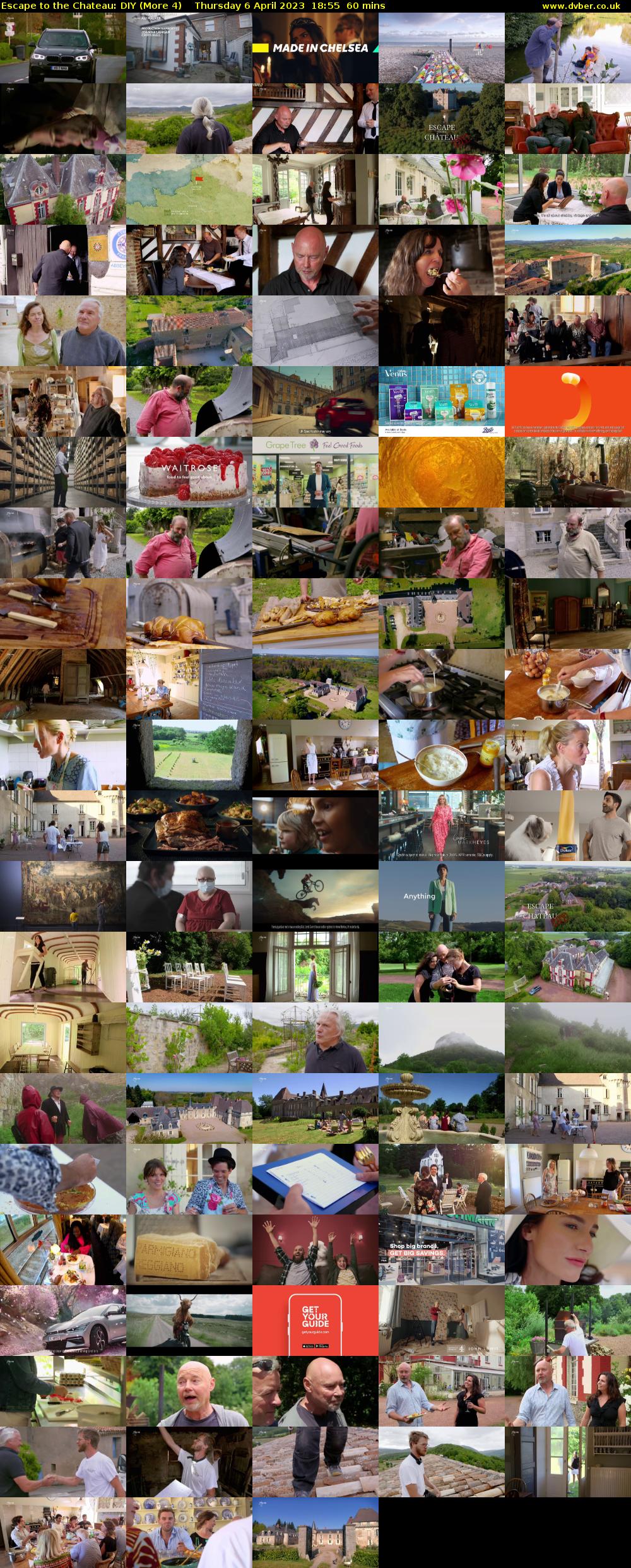 Escape to the Chateau: DIY (More 4) Thursday 6 April 2023 18:55 - 19:55