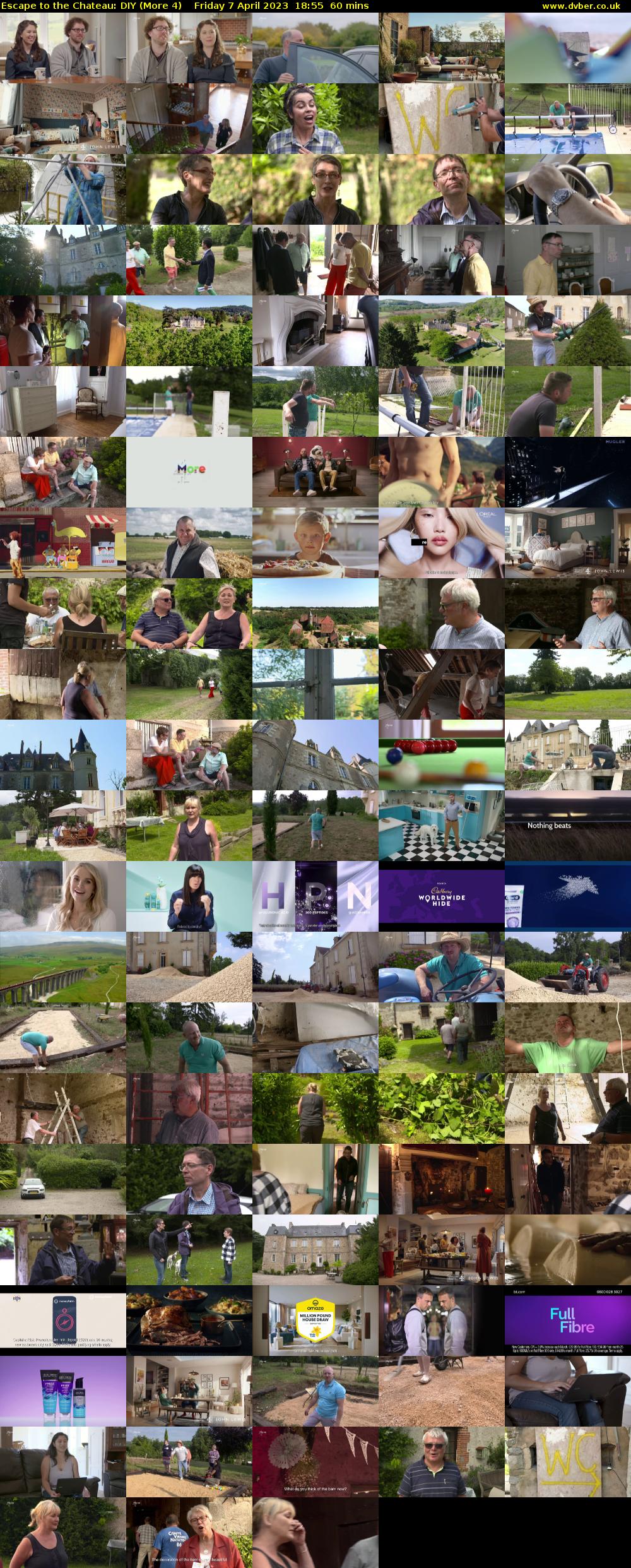 Escape to the Chateau: DIY (More 4) Friday 7 April 2023 18:55 - 19:55