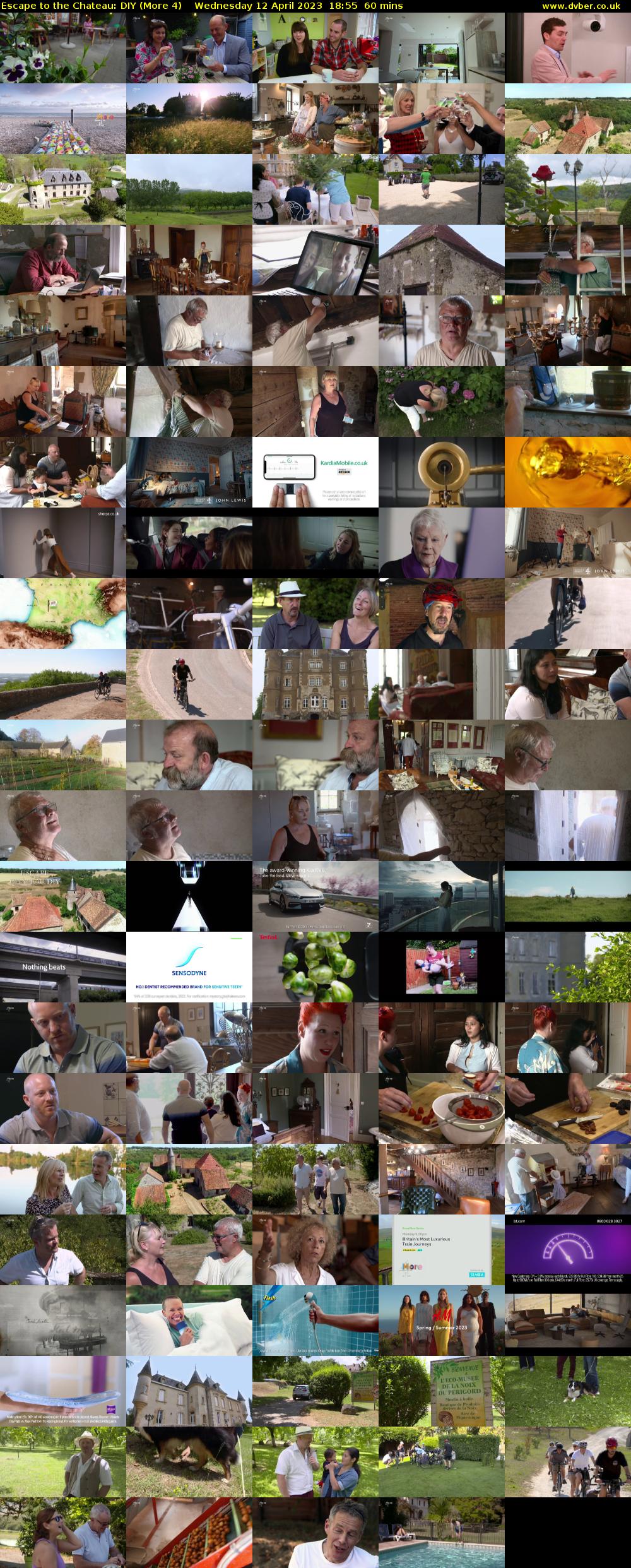 Escape to the Chateau: DIY (More 4) Wednesday 12 April 2023 18:55 - 19:55