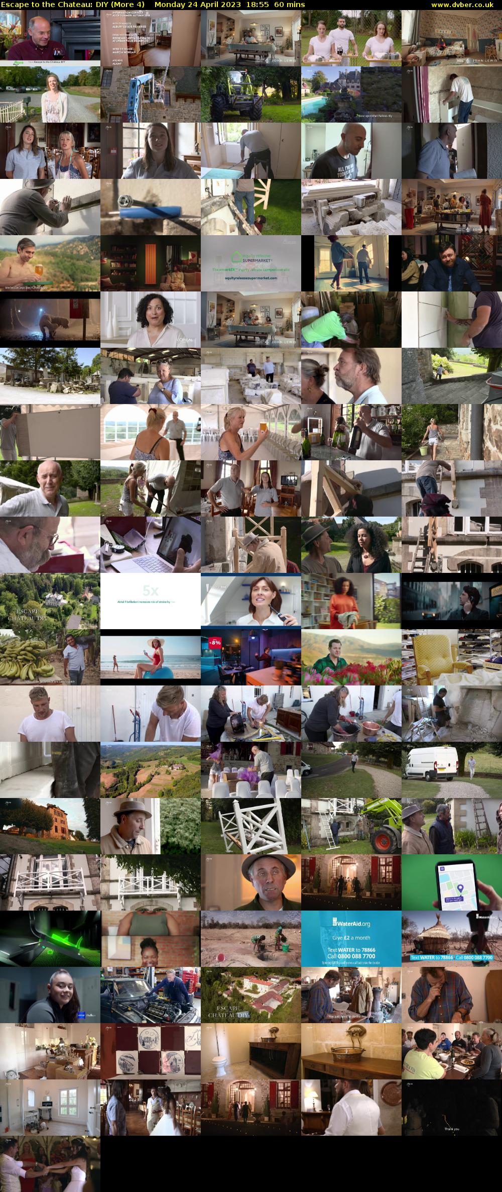 Escape to the Chateau: DIY (More 4) Monday 24 April 2023 18:55 - 19:55