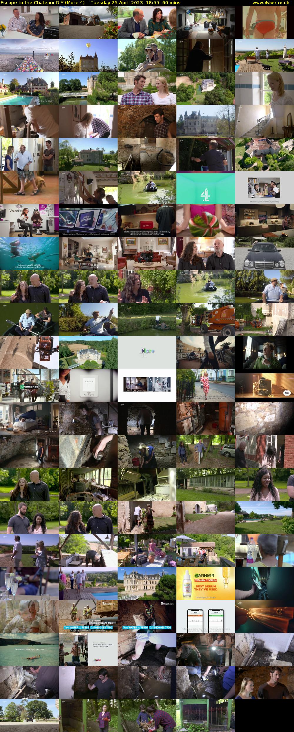 Escape to the Chateau: DIY (More 4) Tuesday 25 April 2023 18:55 - 19:55