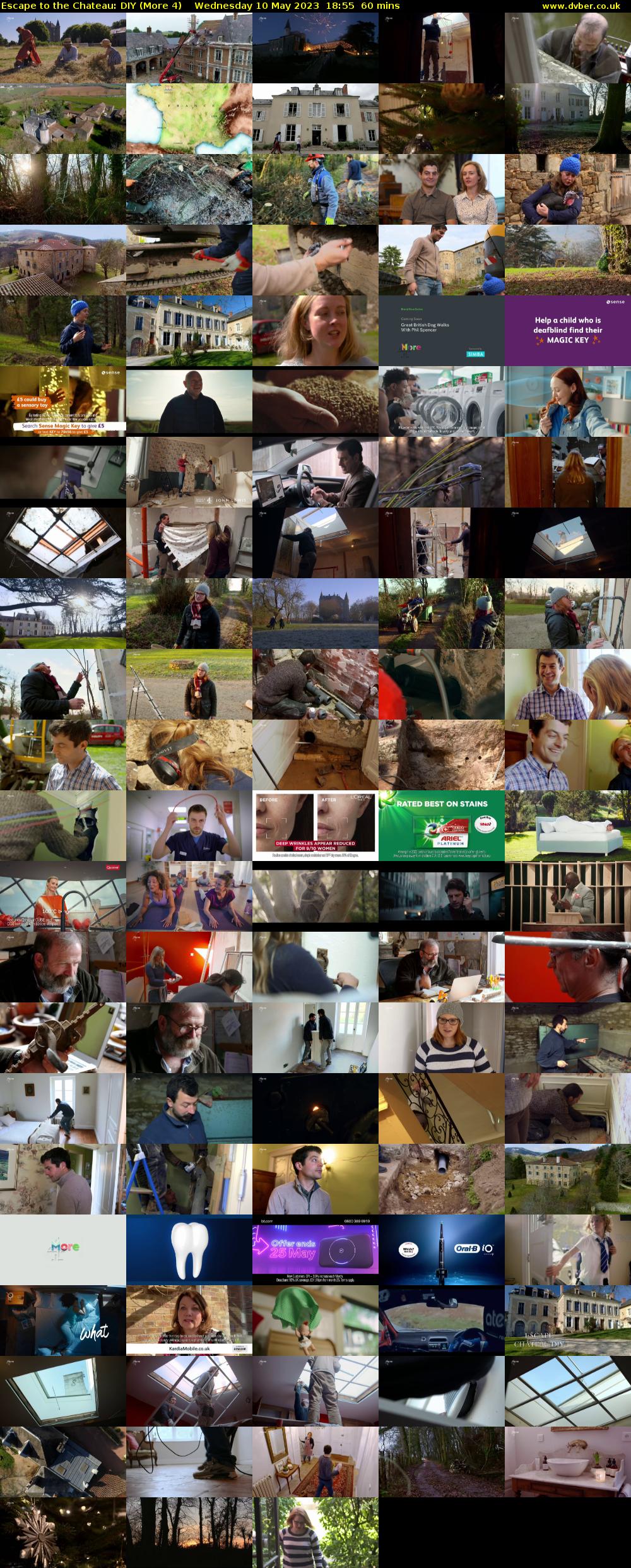 Escape to the Chateau: DIY (More 4) Wednesday 10 May 2023 18:55 - 19:55