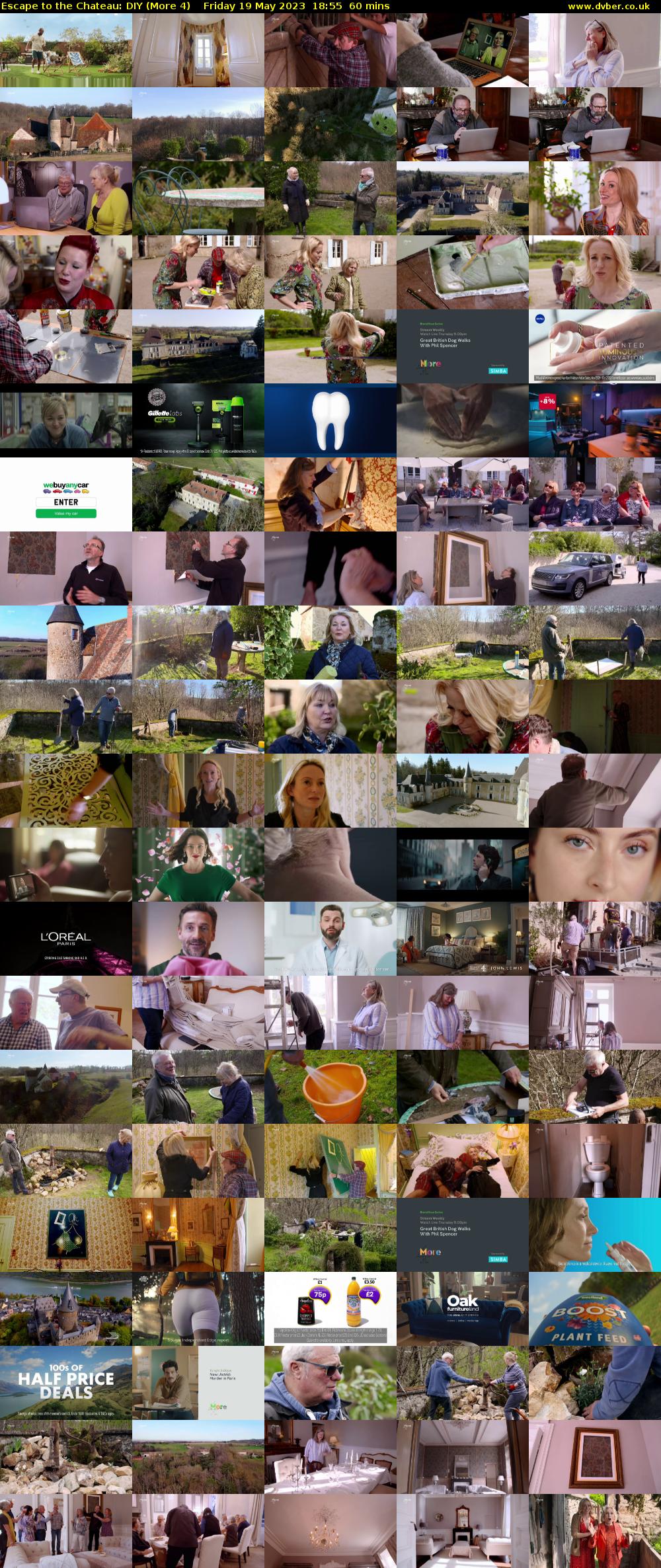 Escape to the Chateau: DIY (More 4) Friday 19 May 2023 18:55 - 19:55