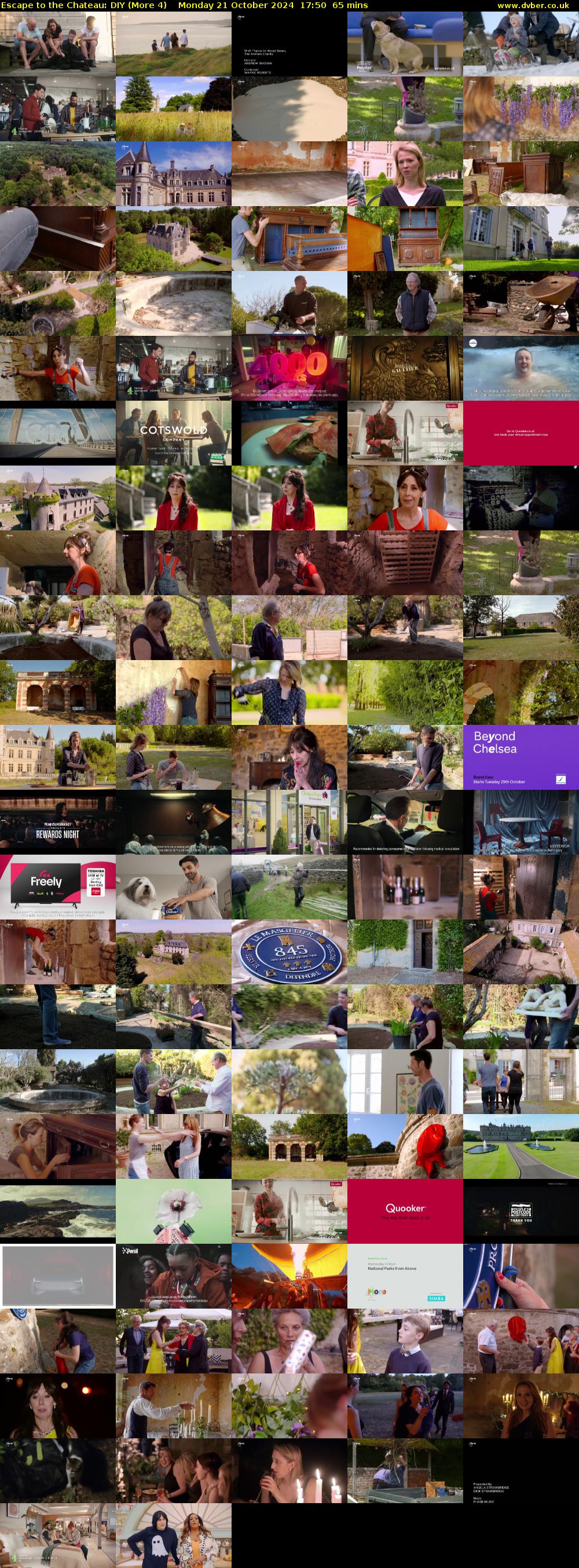 Escape to the Chateau: DIY (More 4) Monday 21 October 2024 17:50 - 18:55