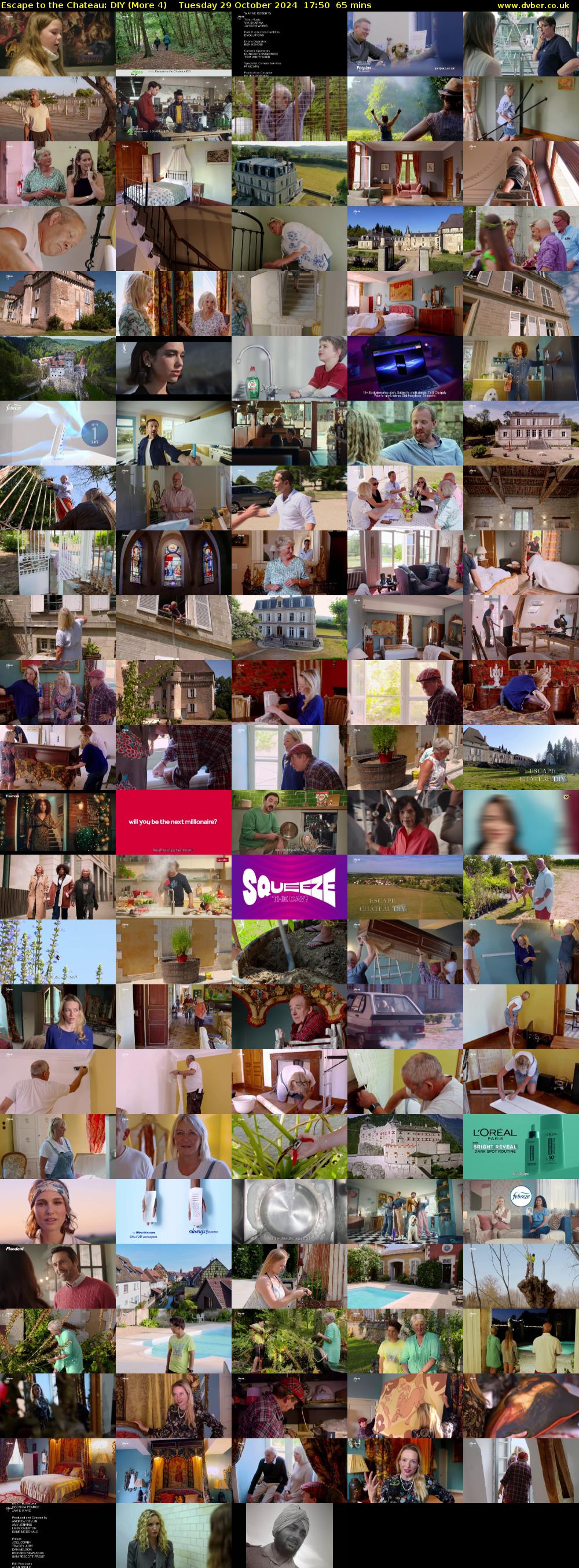 Escape to the Chateau: DIY (More 4) Tuesday 29 October 2024 17:50 - 18:55