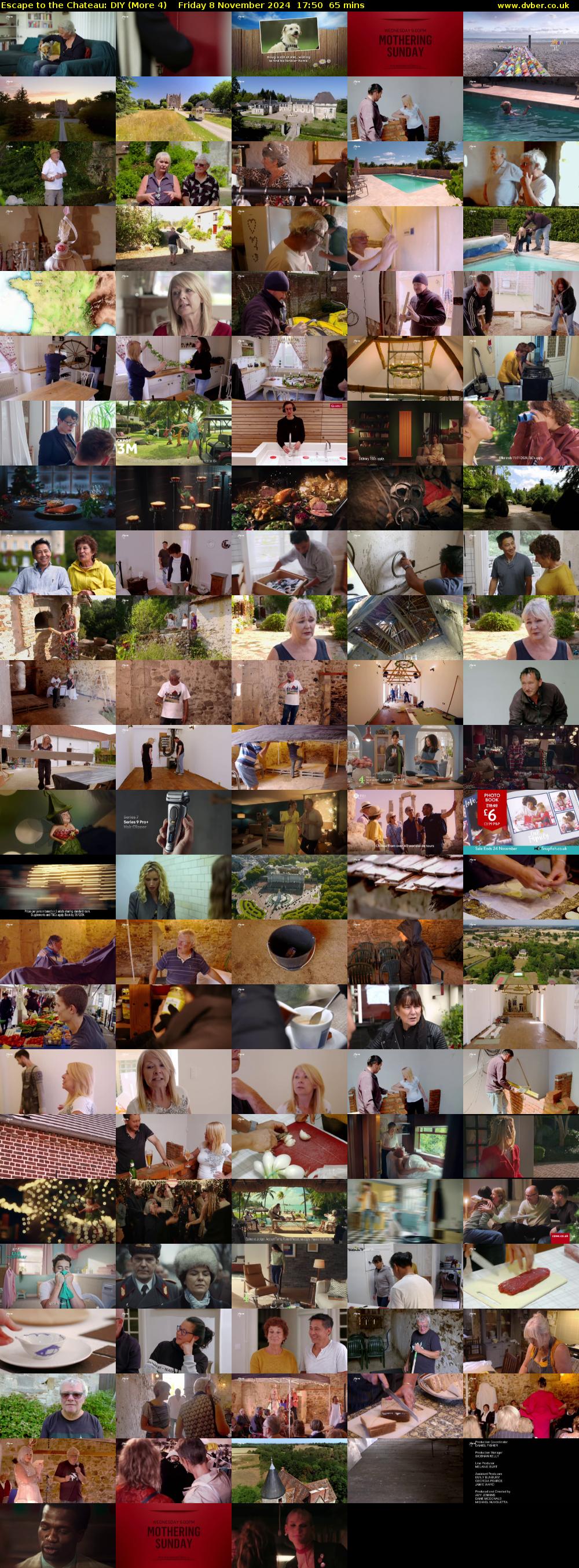 Escape to the Chateau: DIY (More 4) Friday 8 November 2024 17:50 - 18:55