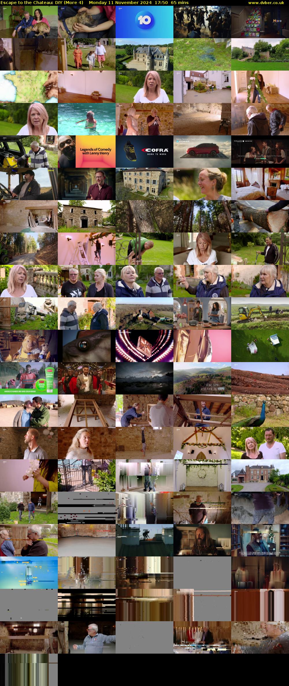 Escape to the Chateau: DIY (More 4) Monday 11 November 2024 17:50 - 18:55