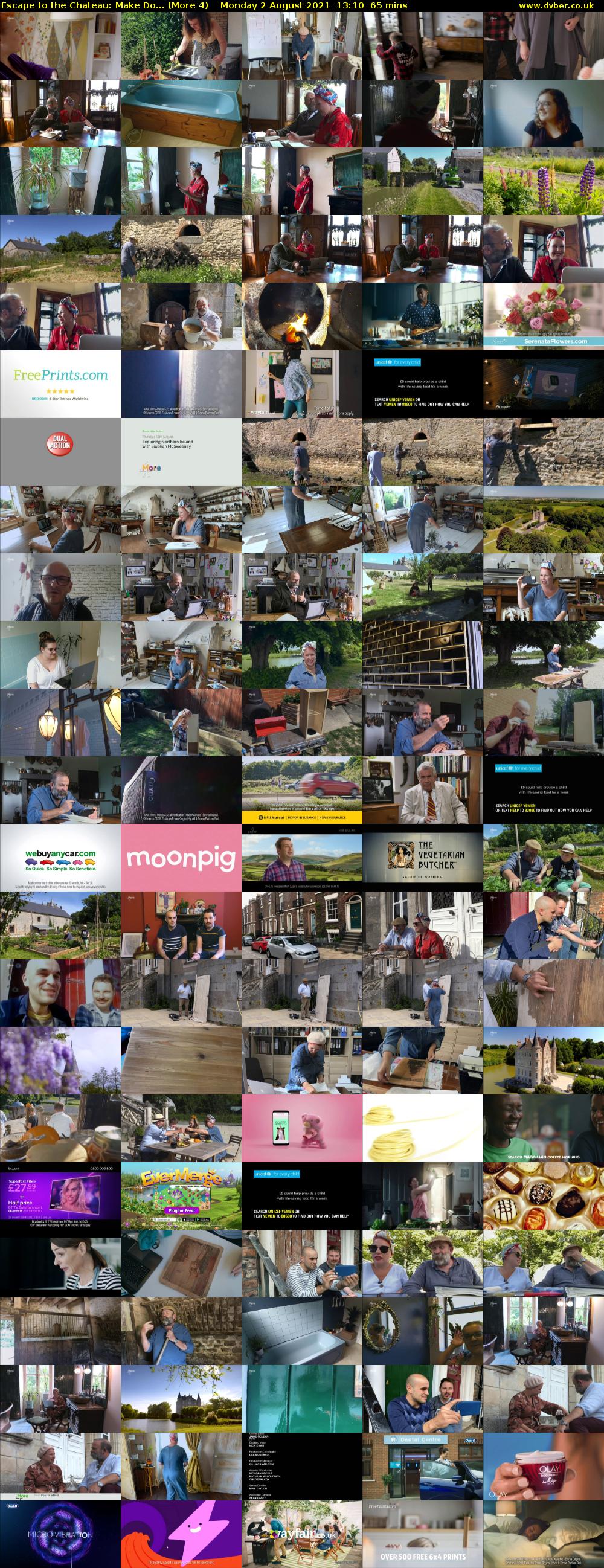Escape to the Chateau: Make Do... (More 4) Monday 2 August 2021 13:10 - 14:15