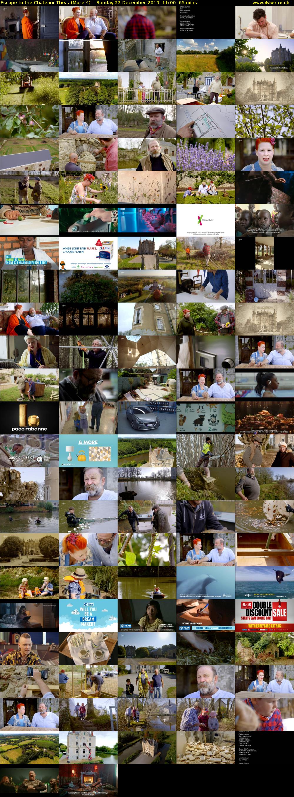 Escape to the Chateau: The... (More 4) Sunday 22 December 2019 11:00 - 12:05