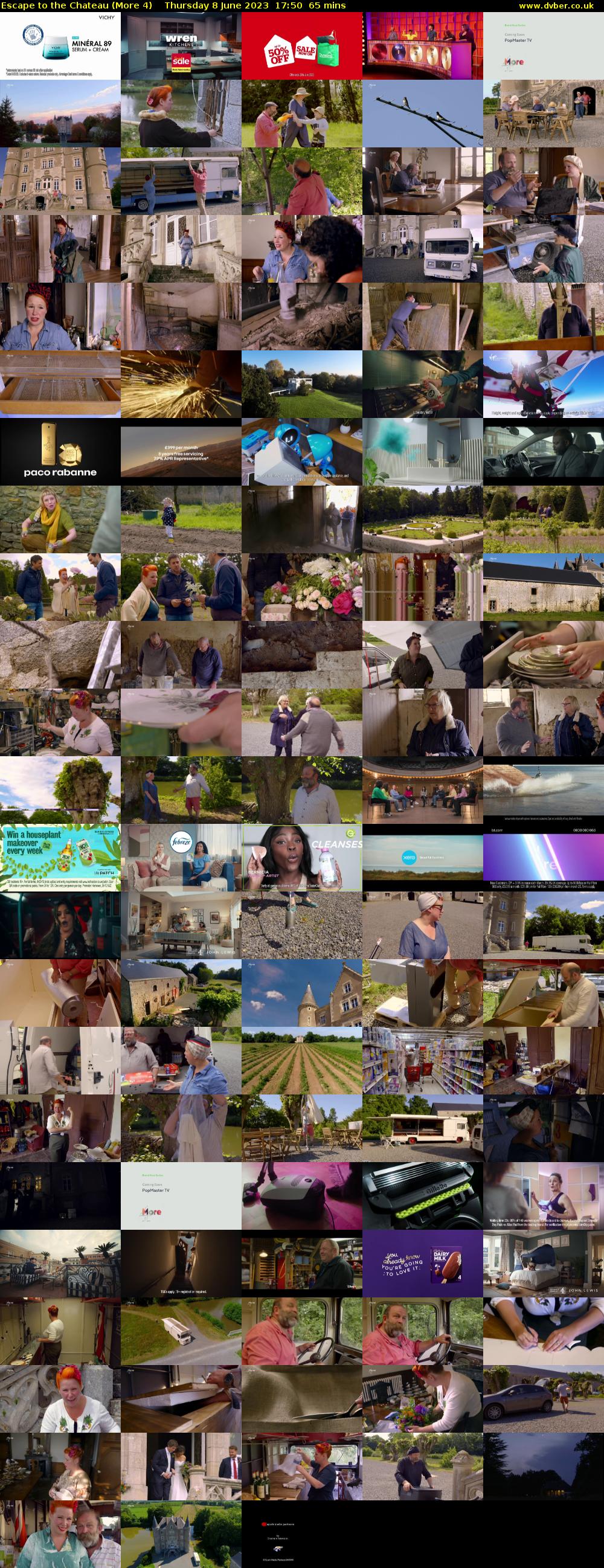 Escape to the Chateau (More 4) Thursday 8 June 2023 17:50 - 18:55