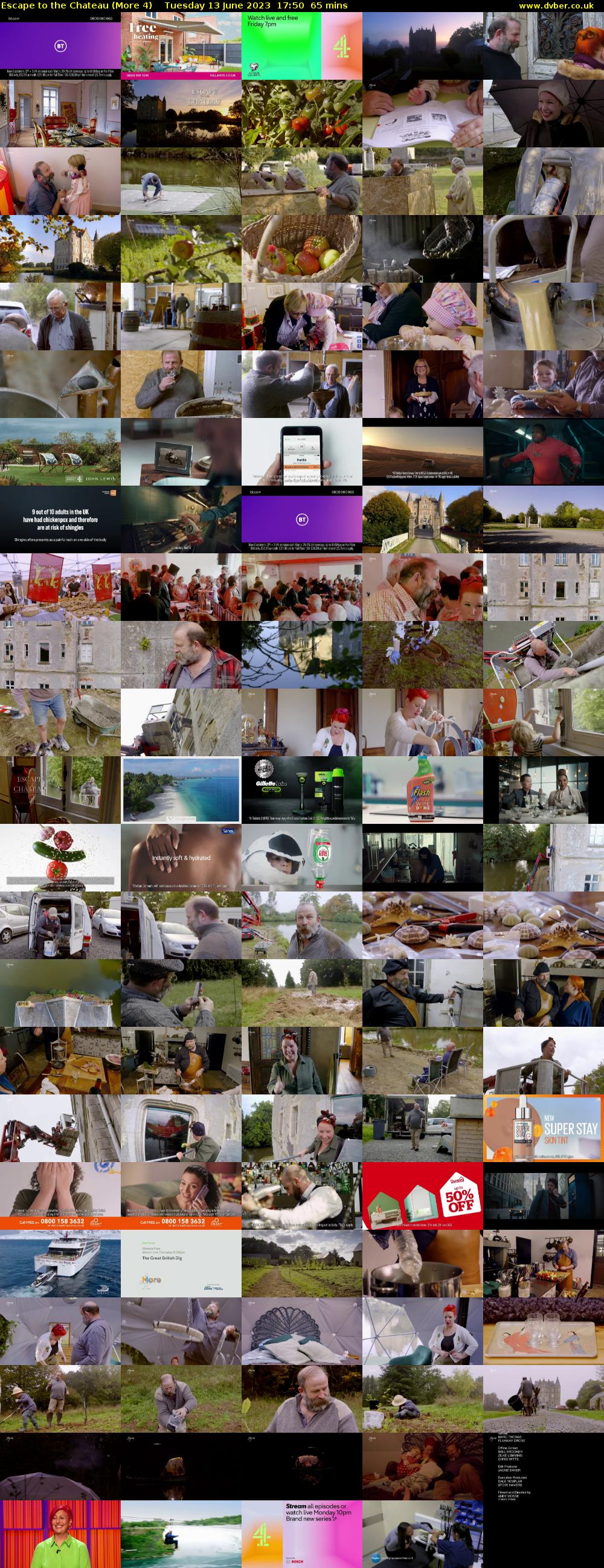 Escape to the Chateau (More 4) Tuesday 13 June 2023 17:50 - 18:55