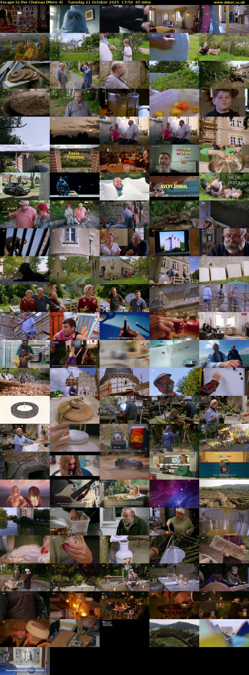 Escape to the Chateau (More 4) Tuesday 21 October 2025 17:50 - 18:55
