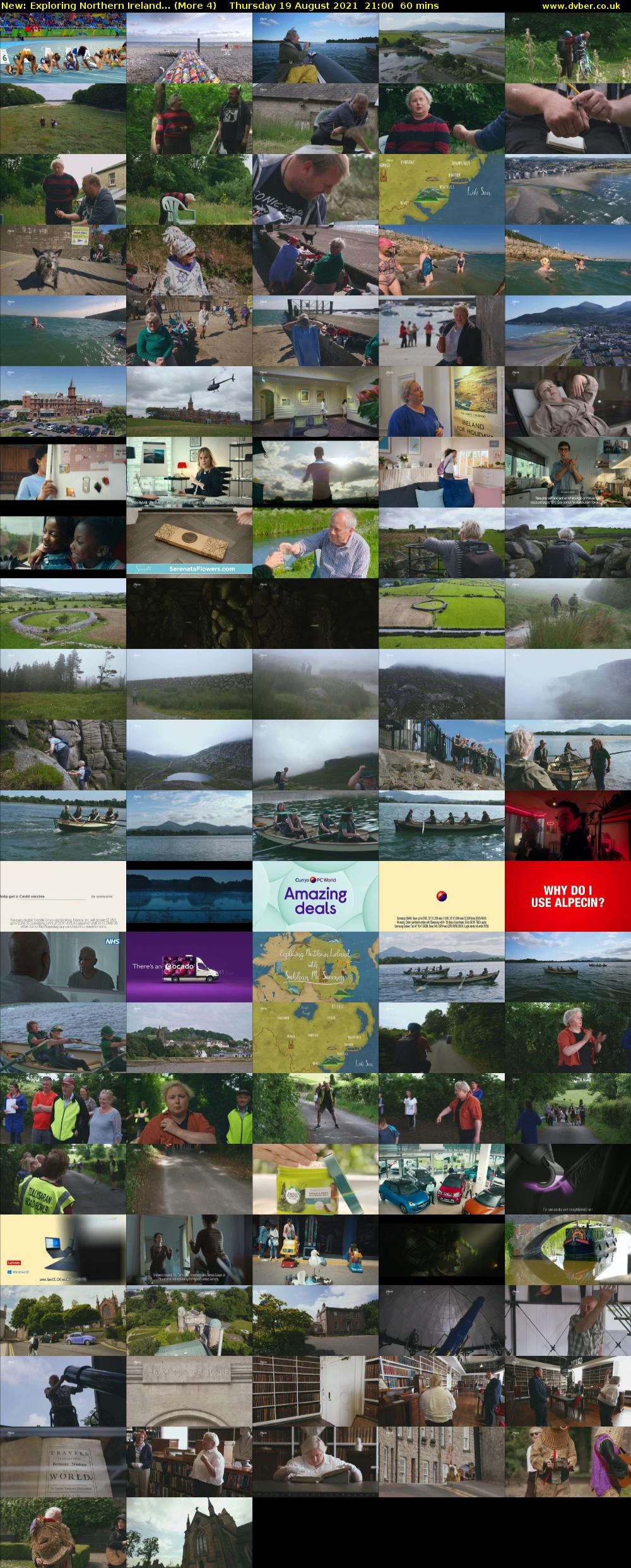Exploring Northern Ireland... (More 4) Thursday 19 August 2021 21:00 - 22:00