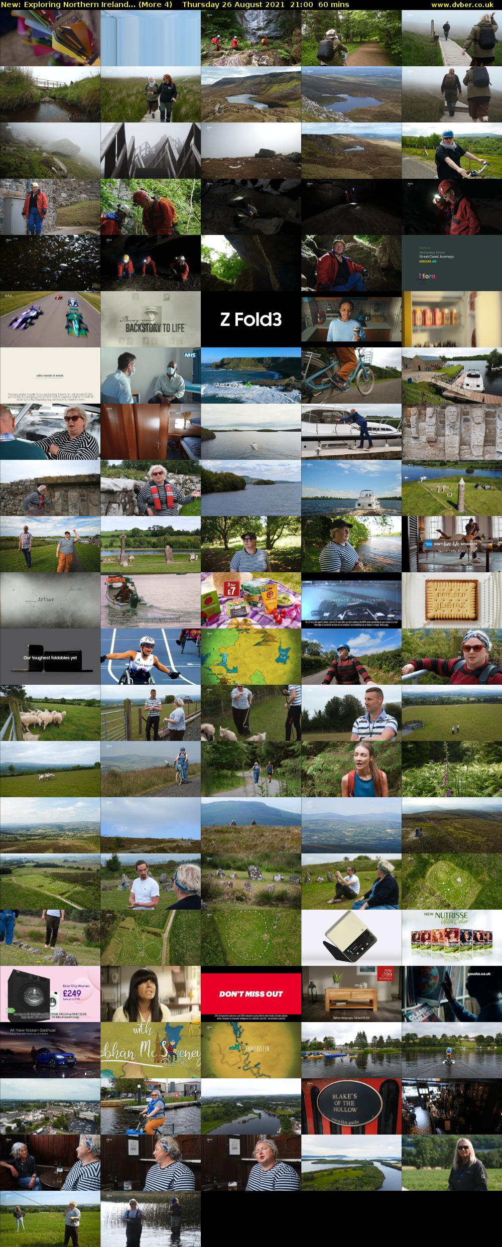 Exploring Northern Ireland... (More 4) Thursday 26 August 2021 21:00 - 22:00