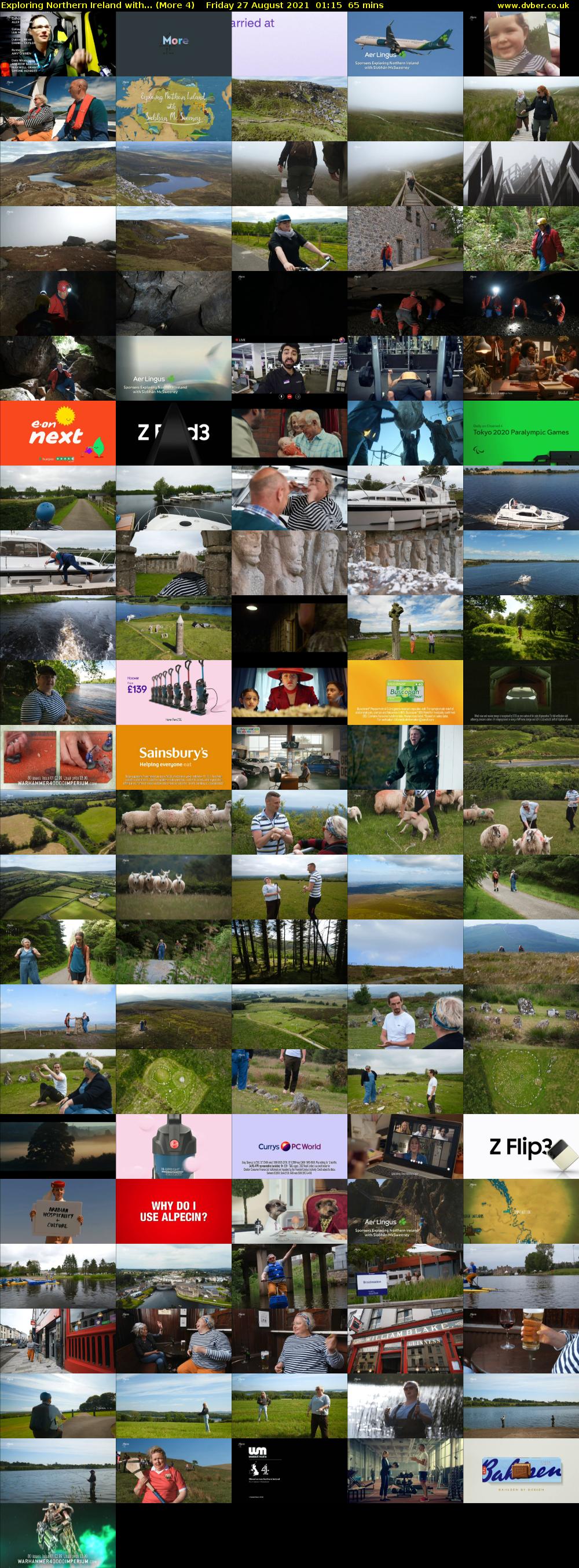 Exploring Northern Ireland with... (More 4) Friday 27 August 2021 01:15 - 02:20