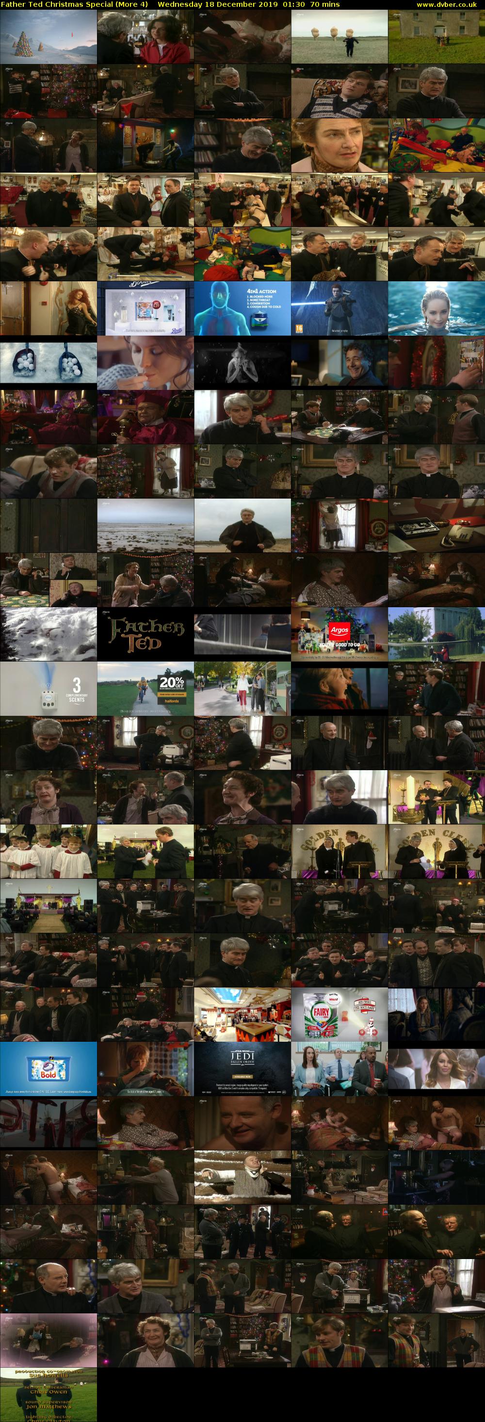 Father Ted Christmas Special (More 4) Wednesday 18 December 2019 01:30 - 02:40