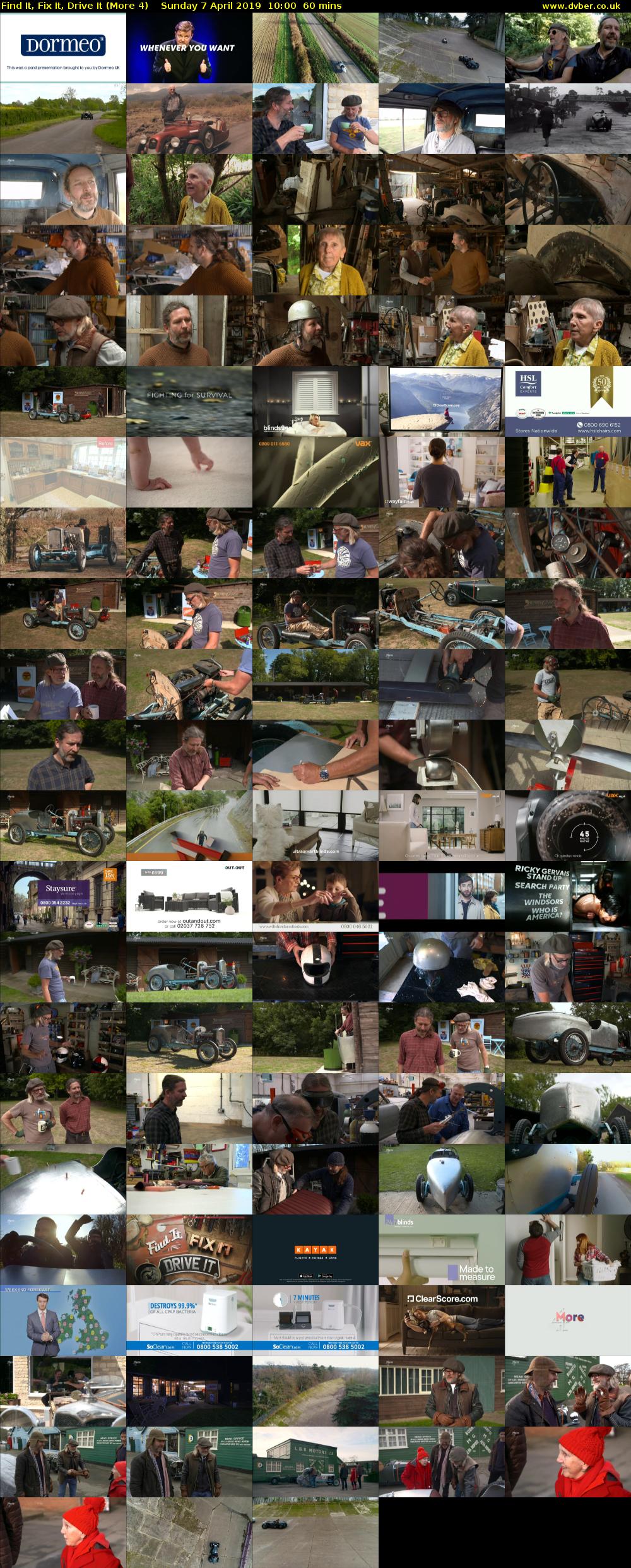 Find It, Fix It, Drive It (More 4) Sunday 7 April 2019 10:00 - 11:00