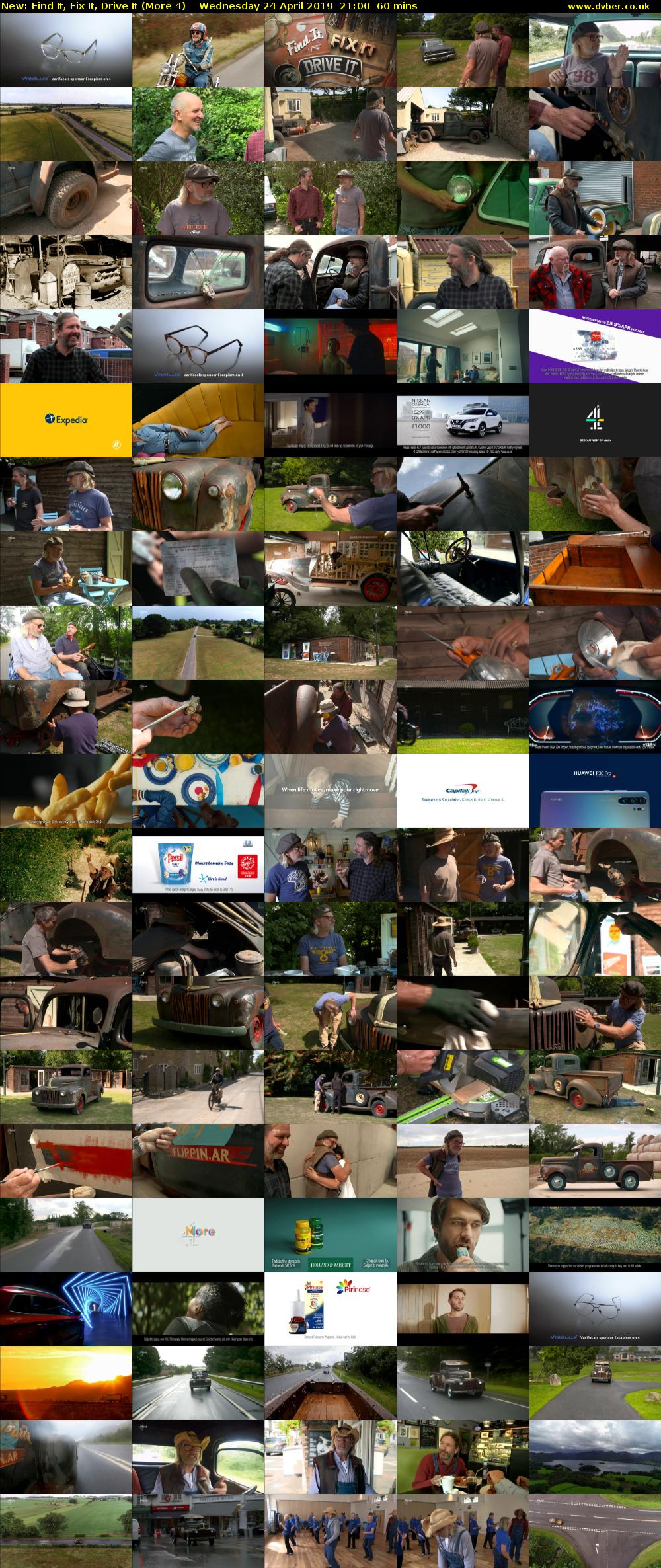 Find It, Fix It, Drive It (More 4) Wednesday 24 April 2019 21:00 - 22:00