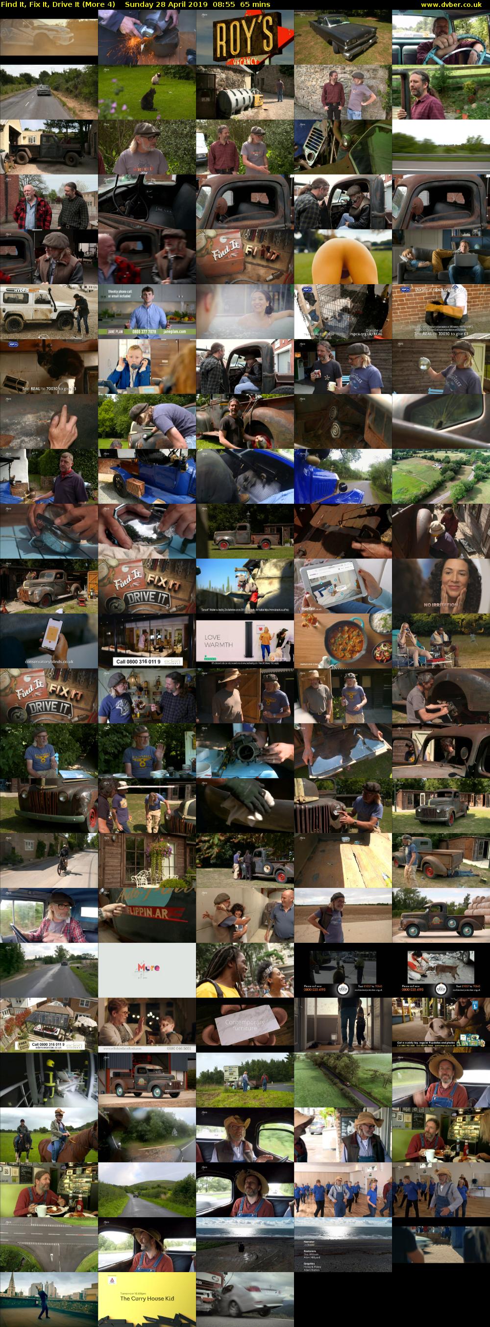 Find It, Fix It, Drive It (More 4) Sunday 28 April 2019 08:55 - 10:00