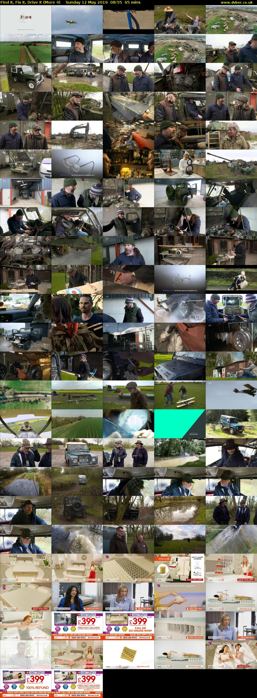 Find It, Fix It, Drive It (More 4) Sunday 12 May 2019 08:55 - 10:00