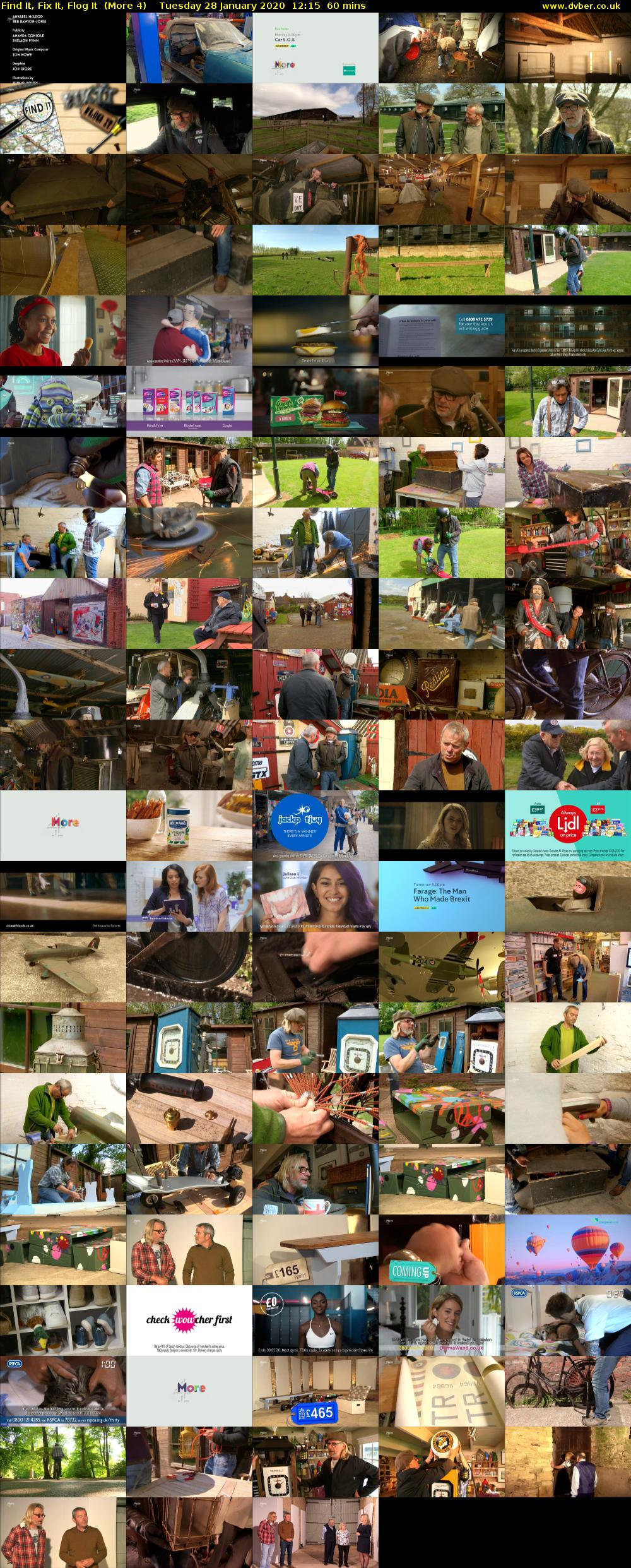Find It, Fix It, Flog It  (More 4) Tuesday 28 January 2020 12:15 - 13:15