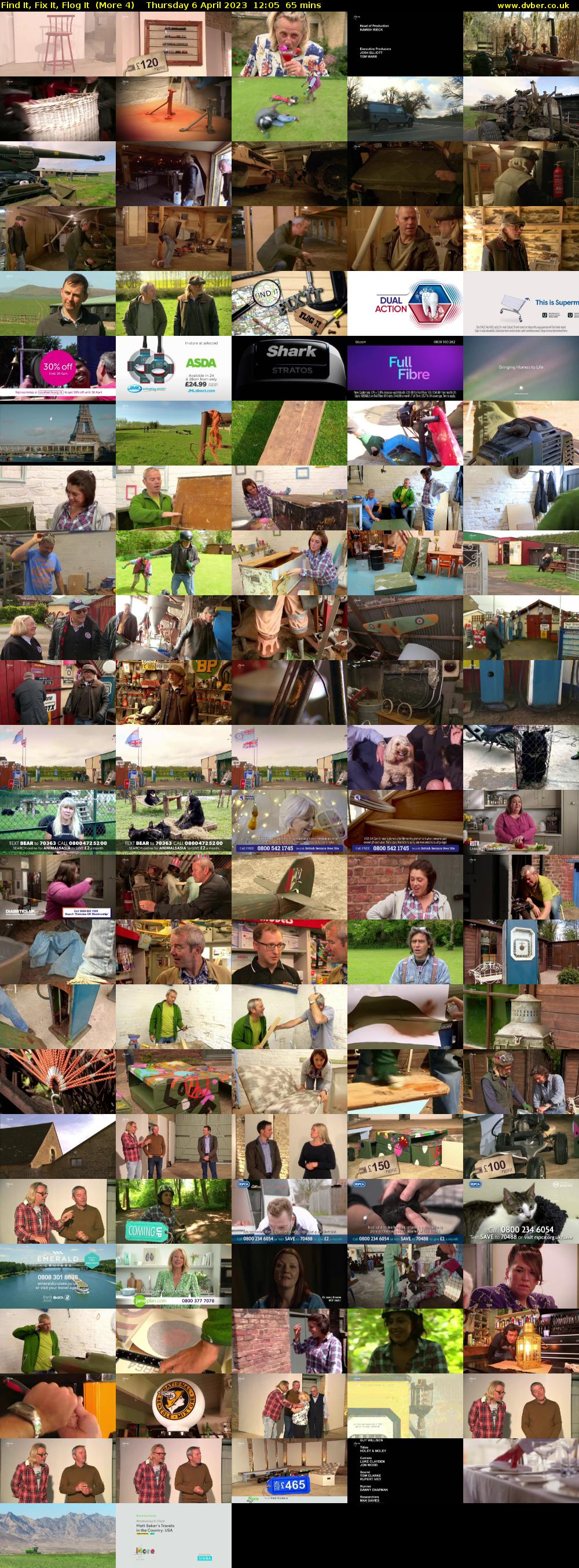 Find It, Fix It, Flog It  (More 4) Thursday 6 April 2023 12:05 - 13:10