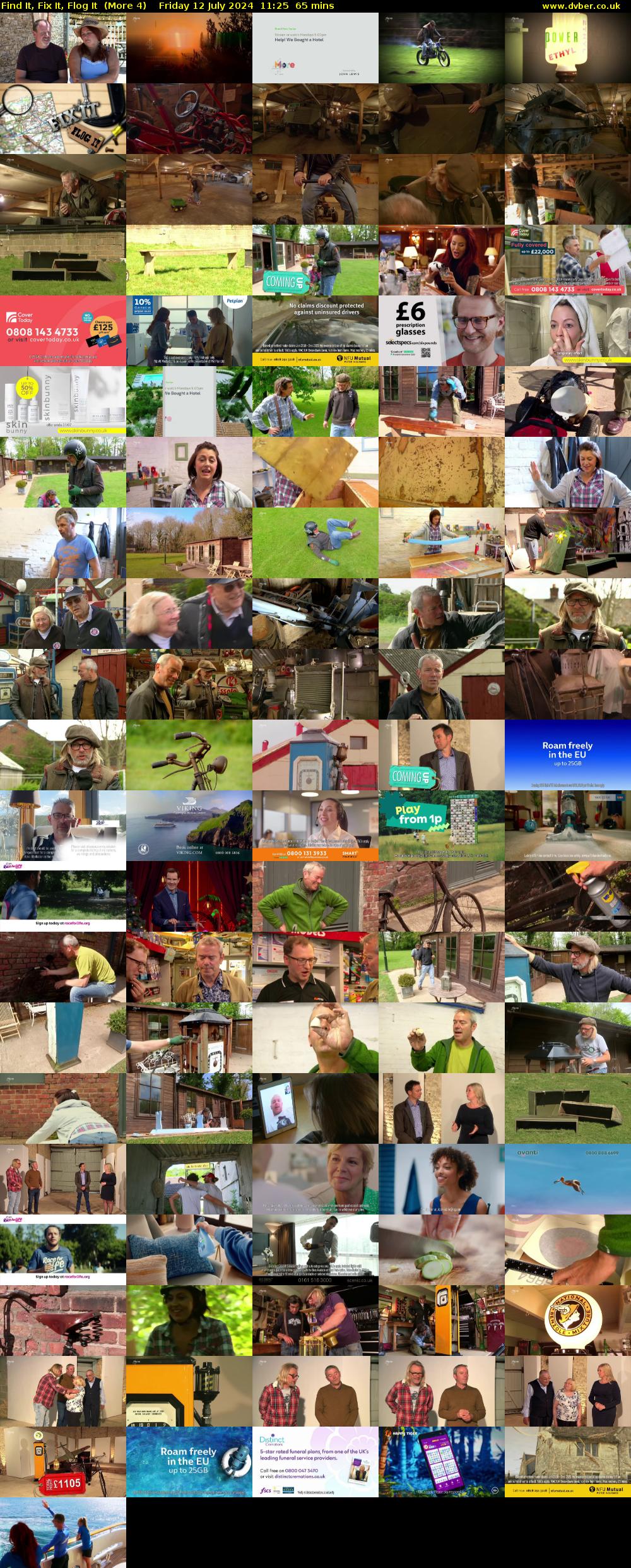 Find It, Fix It, Flog It  (More 4) Friday 12 July 2024 11:25 - 12:30