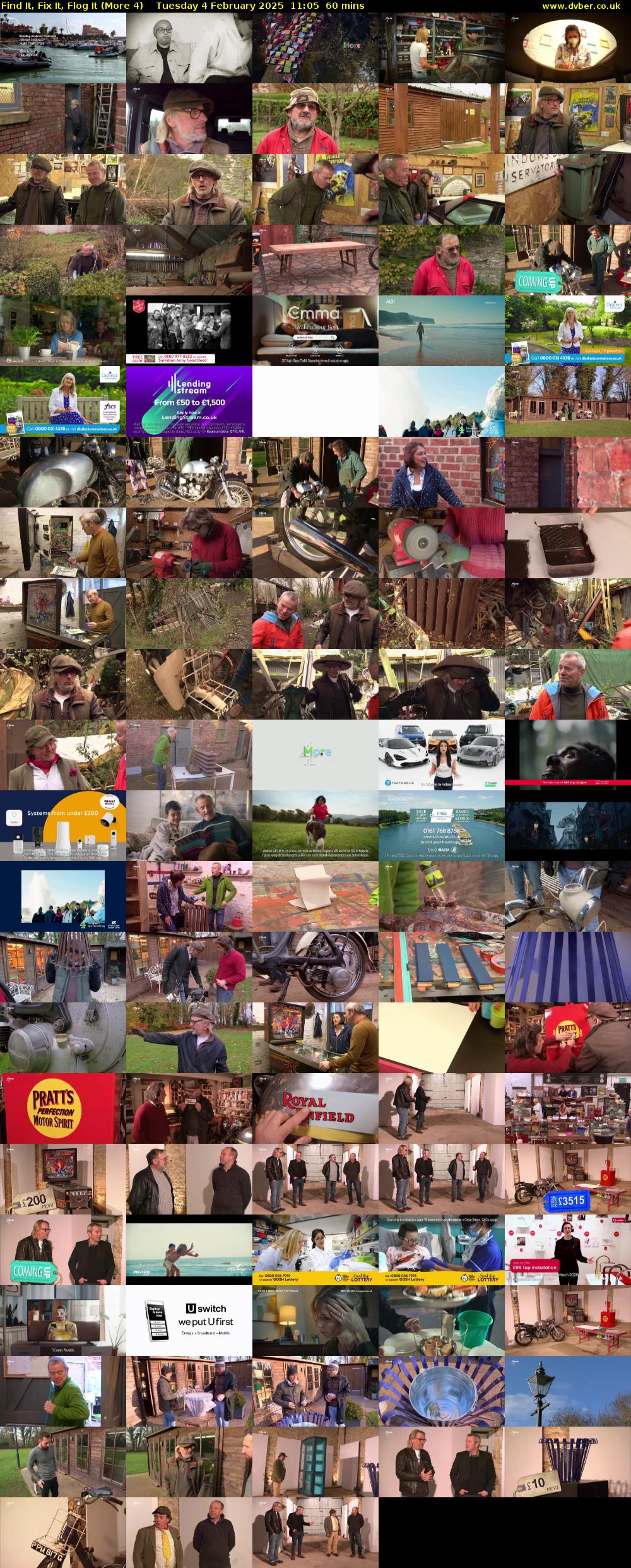 Find It, Fix It, Flog It (More 4) Tuesday 4 February 2025 11:05 - 12:05