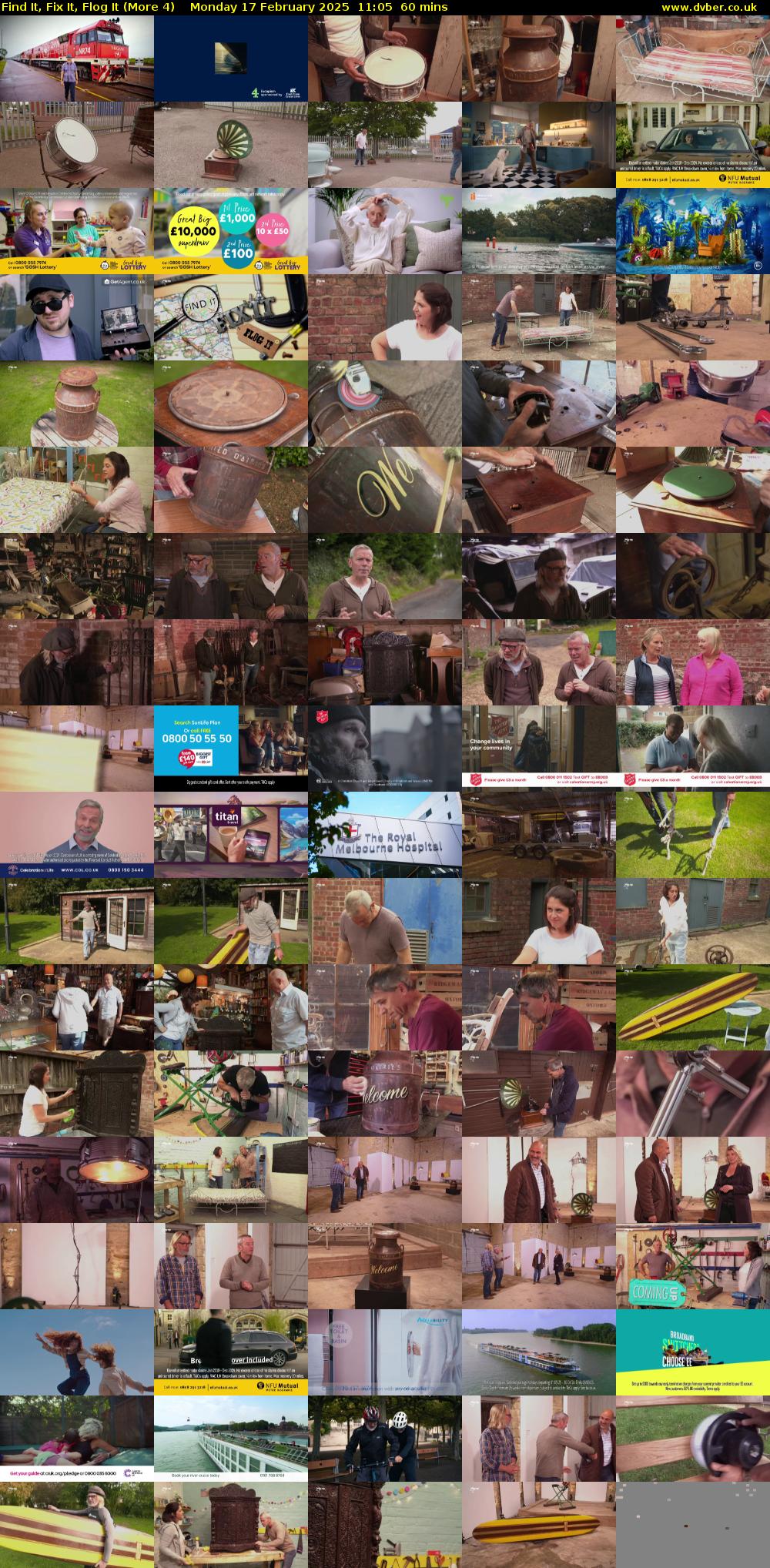 Find It, Fix It, Flog It (More 4) Monday 17 February 2025 11:05 - 12:05